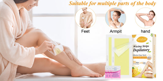 Smooth Skin Made Easy: A Complete Guide to SEFUDUN Waxing Strips Depilatory (60 Strips)