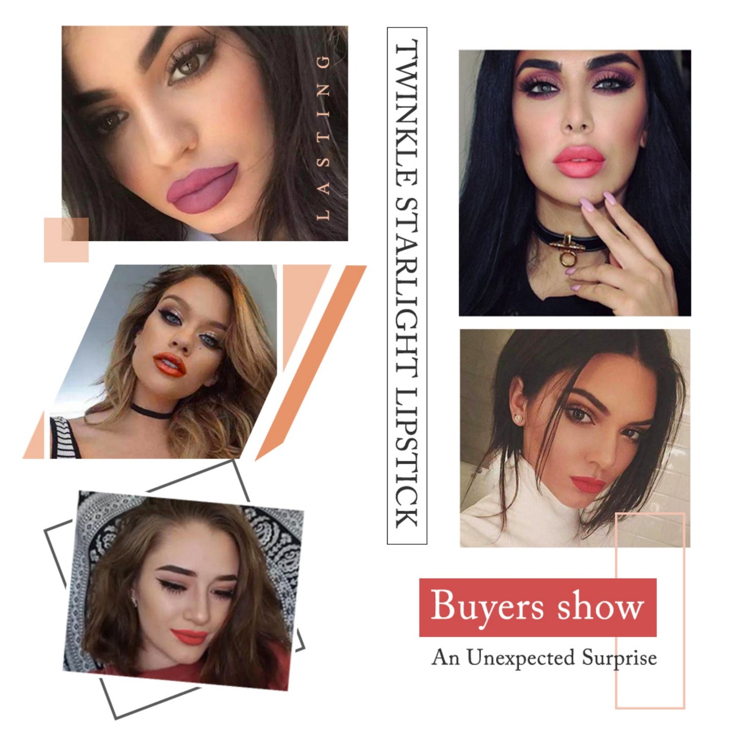 AIQIUSHA TWINKLE STARLIGHT LIPSTICK