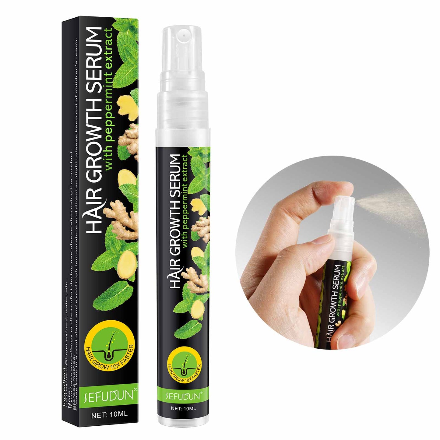 Sefudun Mint Hair Growth Serum