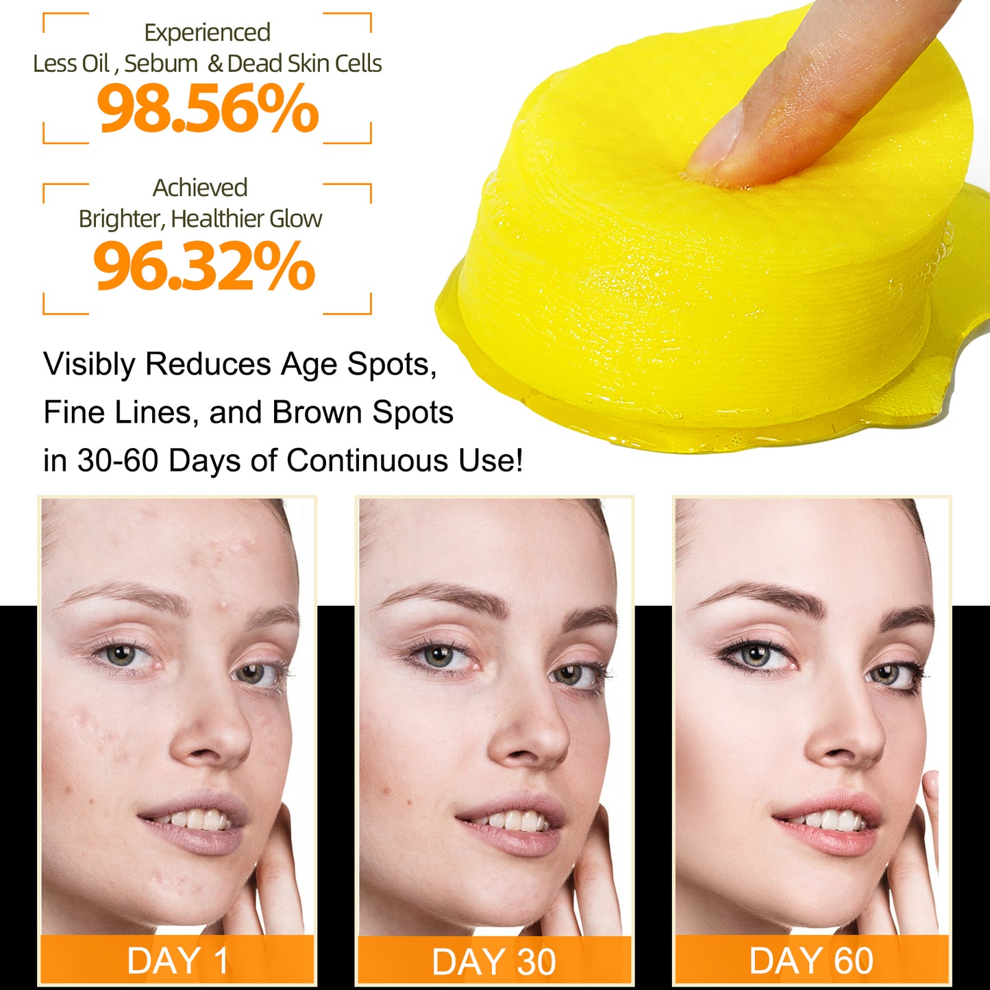 SHIFAKOU KOJIC ACID & TURMERIC CLEANSING PADS