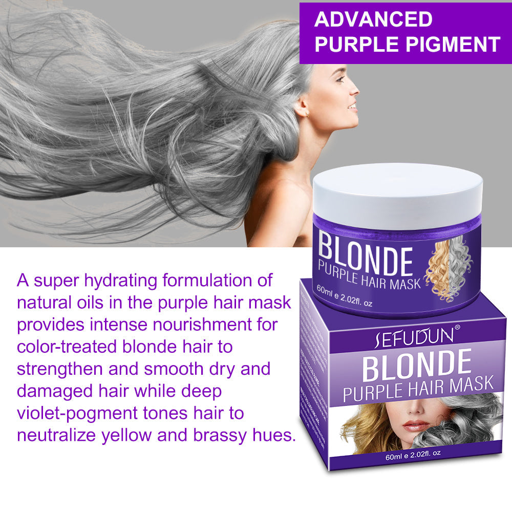 Sefudun Blonde Purple Hair Mask