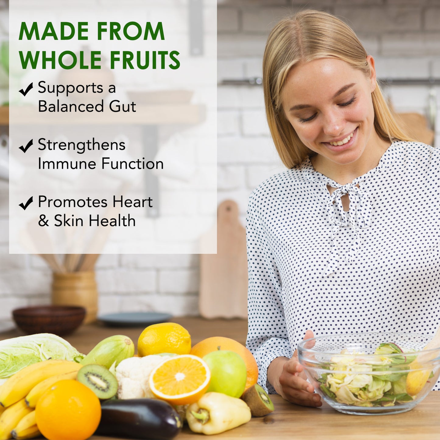 Itawel WHOLE FRUIT SUPPLEMENT Made From Whole Fruits