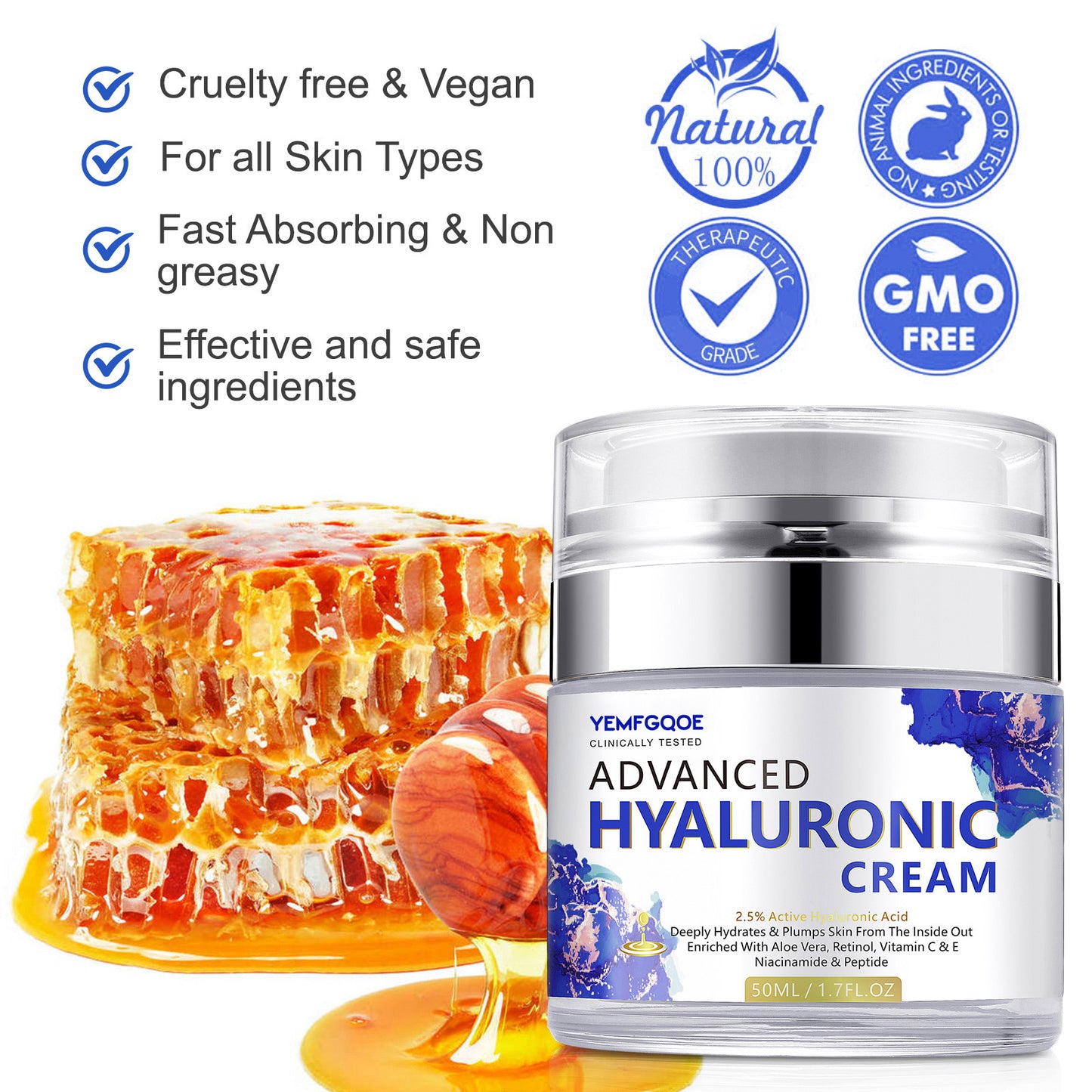 YEMFGQOE ADVANCED HYALURONIC CREAM