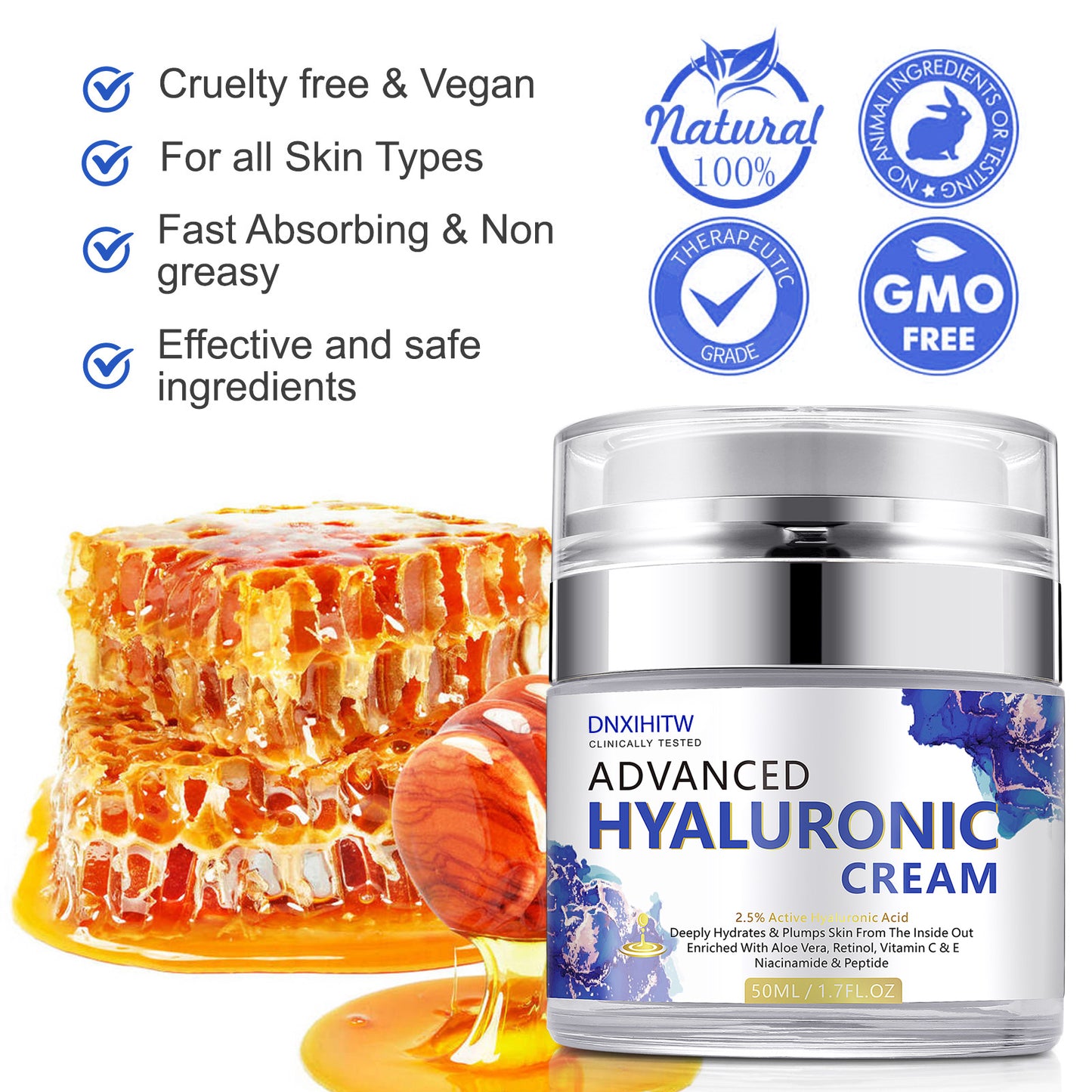 DNXIHITW ADVANCED HYALURONIC CREAM