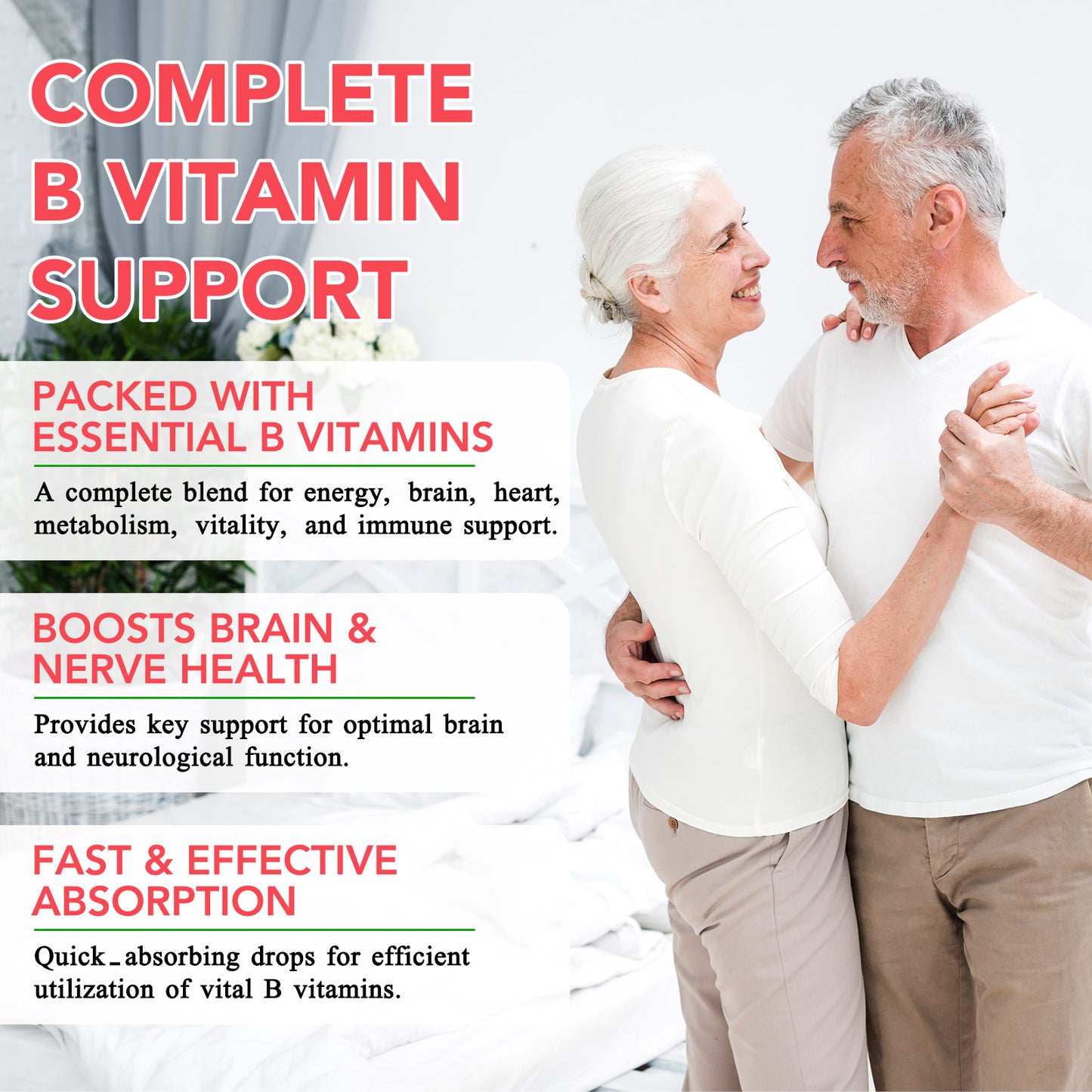 ELBBUB VITAMIN B ,COMPLEX B12 5000mcg,B6 3400mcg,B1 2400mcg, WITH NIACIN & FOLATE