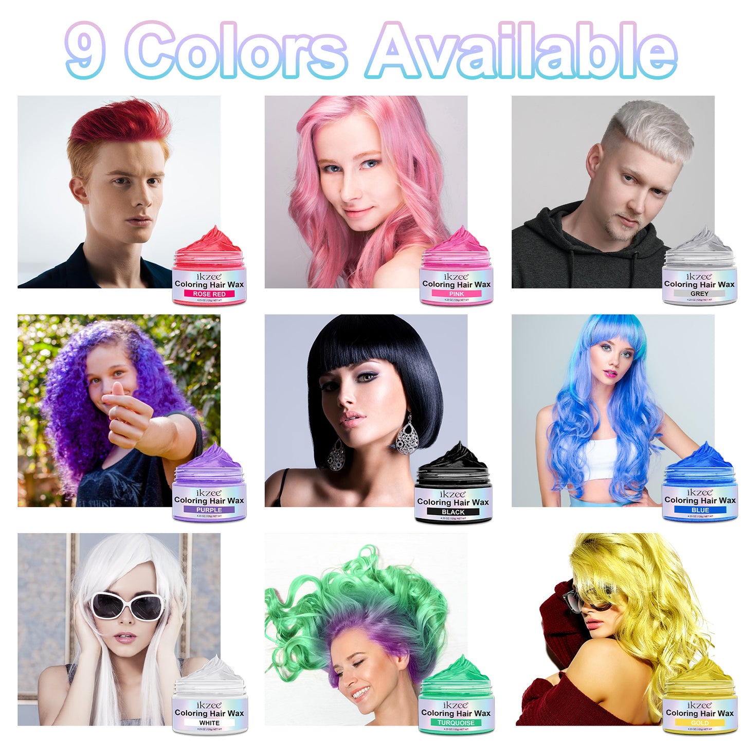 SHIFAKOU COLORING HAIR WAX WHITE