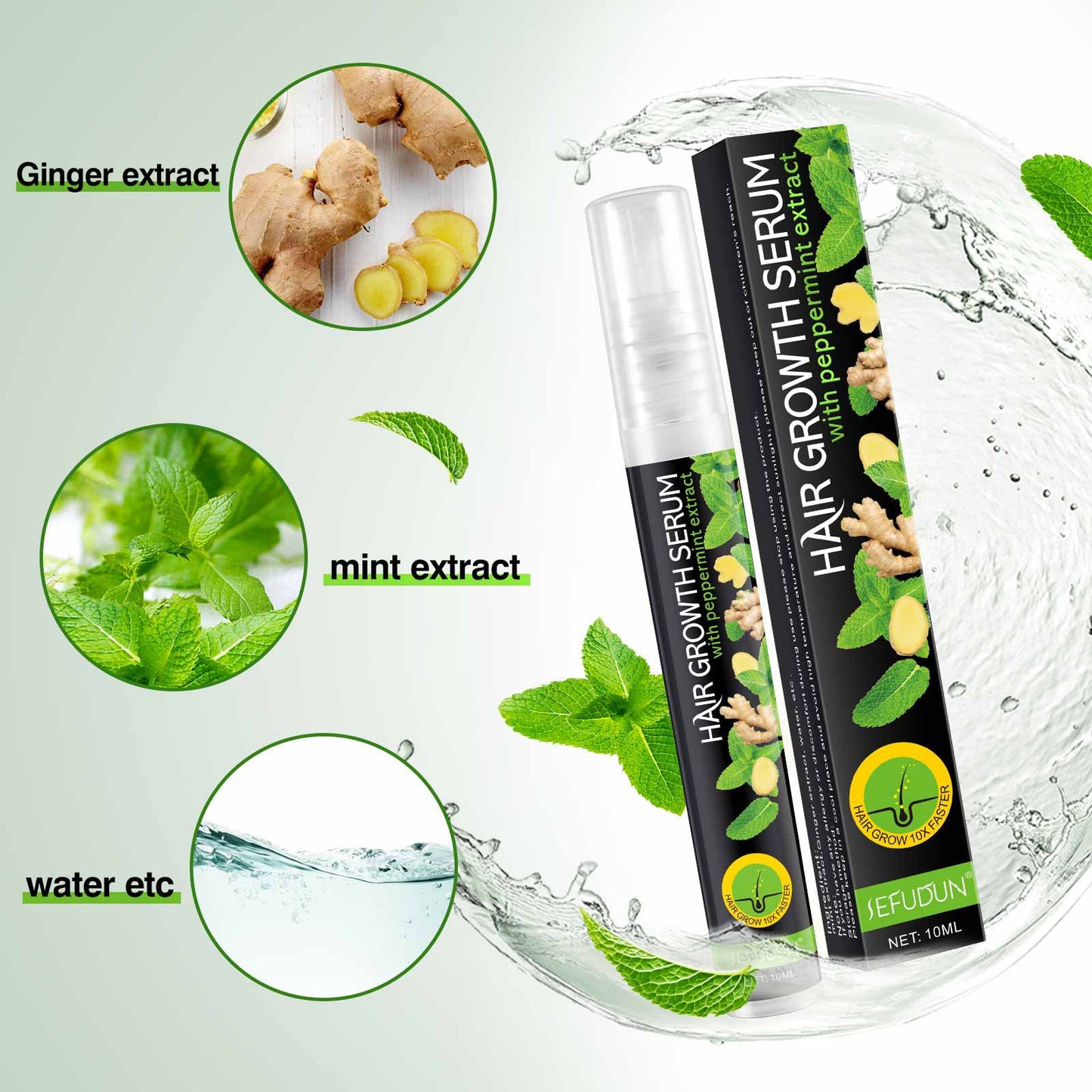 Sefudun Mint Hair Growth Serum