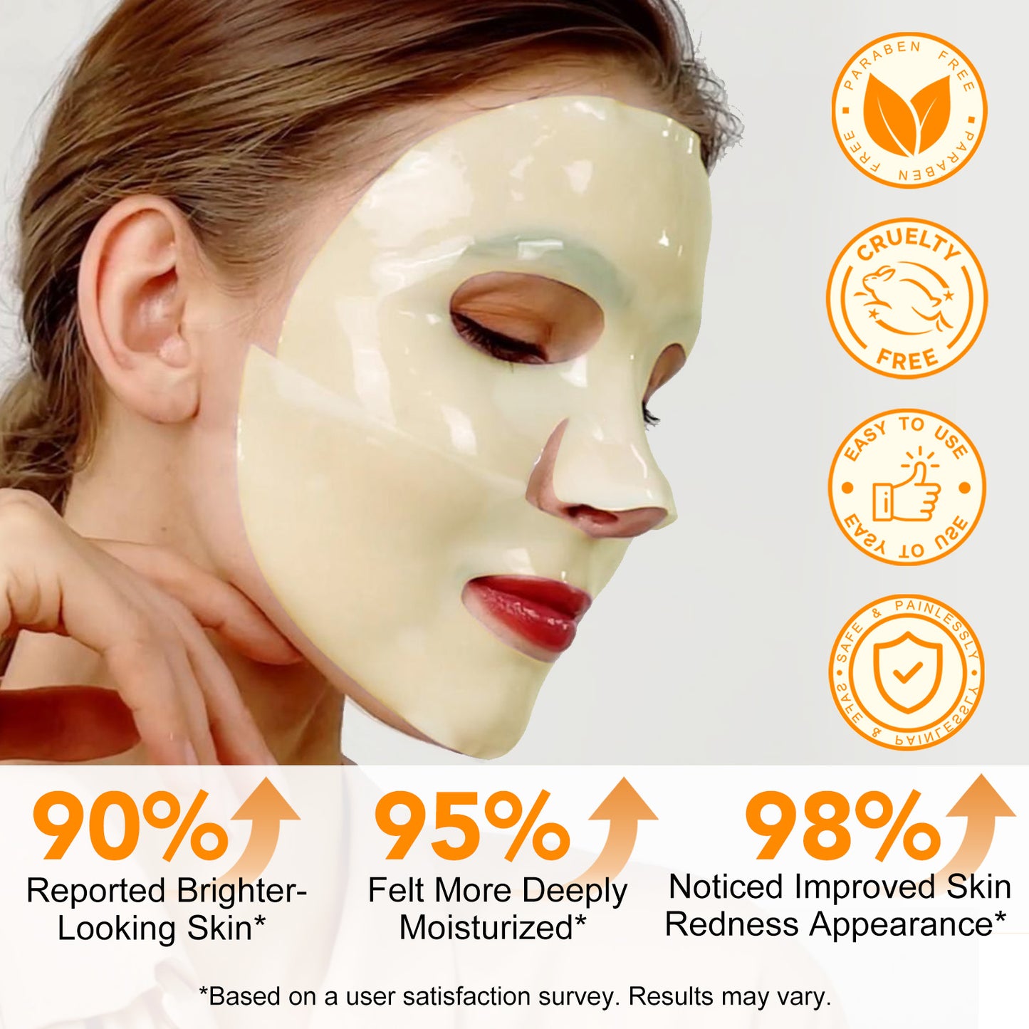 Lofuanna KOJIC ACID & TURMERIC BRIGHTENING MASK