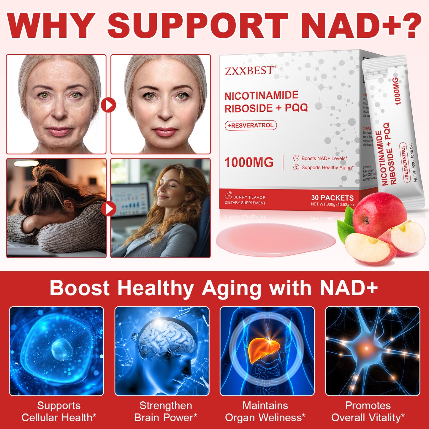 HXPNZGTV NICOTINAMIDE RIBOSIDE+ PQQ
