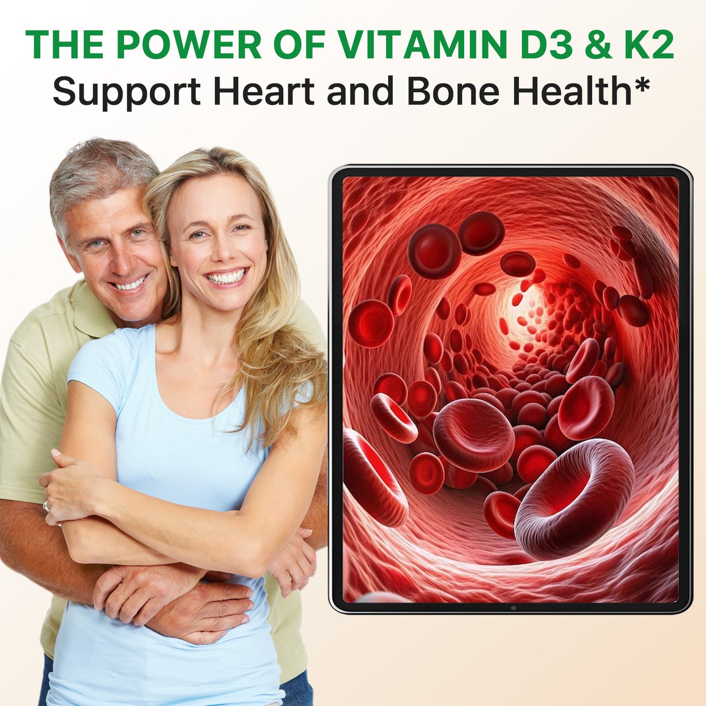 Echoes of the spring VITAMIN D3 & K2 10,000 LU I 200 MCG WITH COCONUT OIL