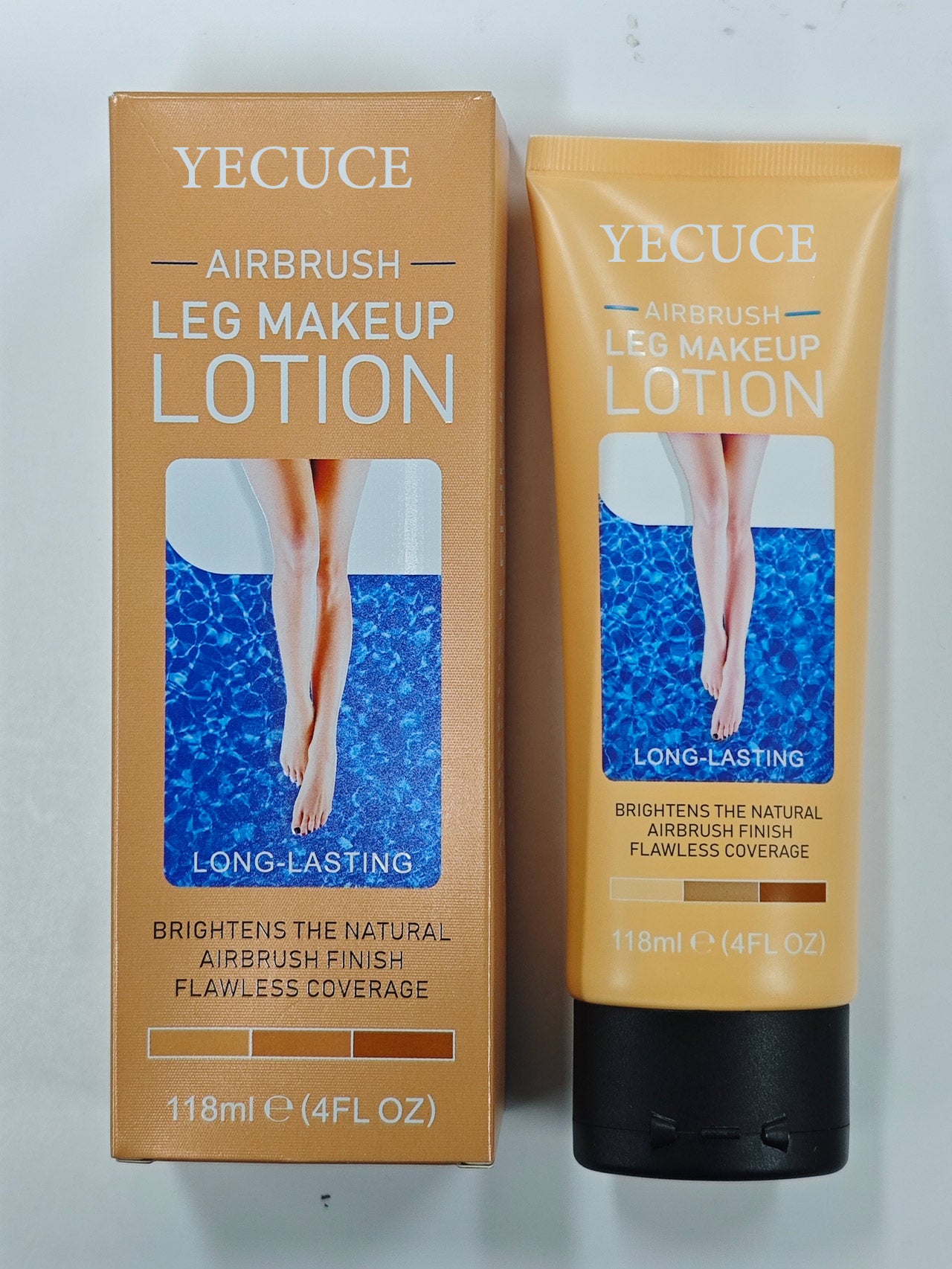 Leg Makeup Lotion Even kin Tone Body Foundation Waterproof Long Lasting