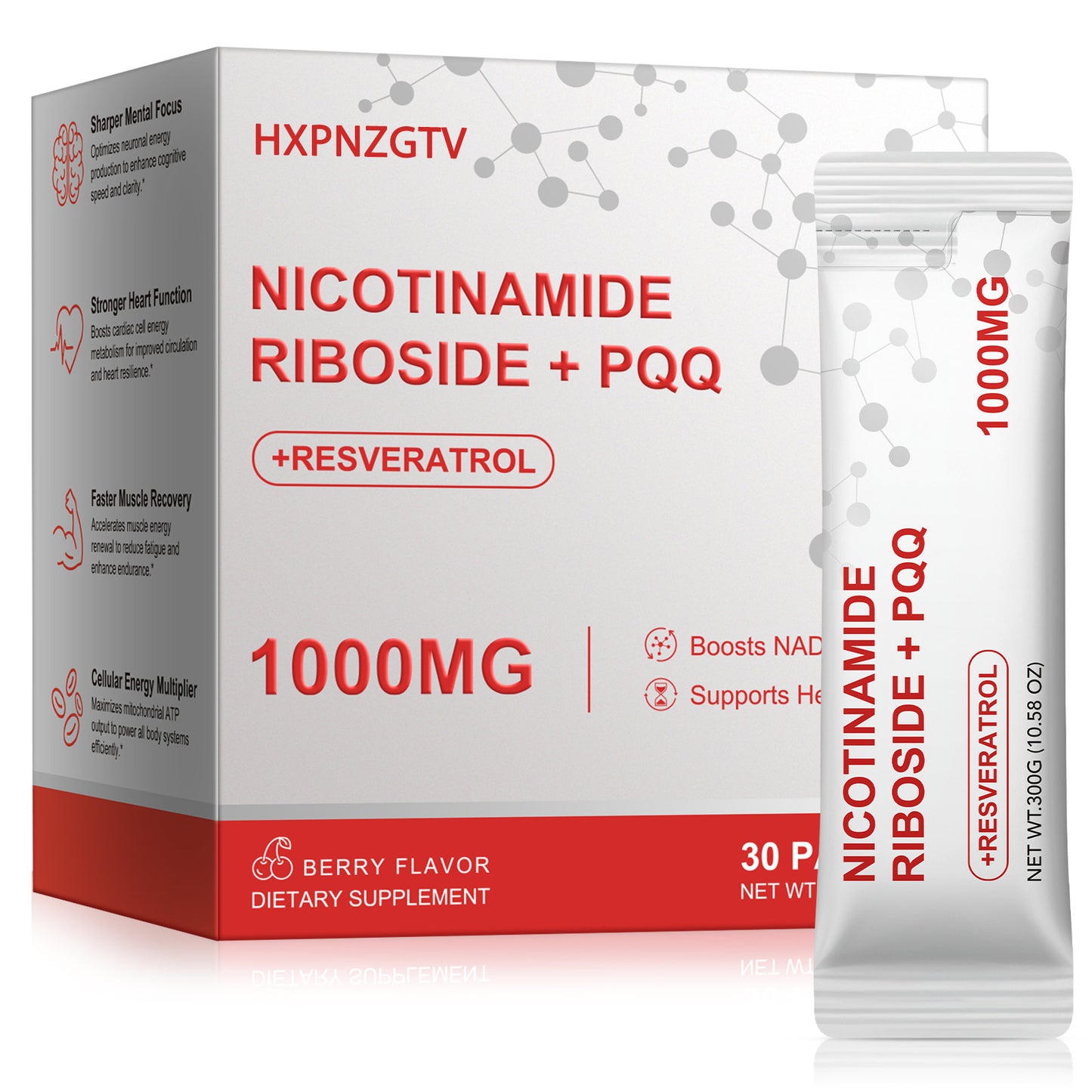 HXPNZGTV NICOTINAMIDE RIBOSIDE+ PQQ