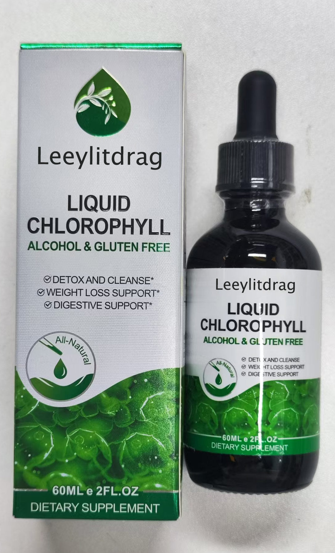 Leeylitdrag LIQUIDCHLOROPHYLL ALCOHOL & GLUTEN FREE