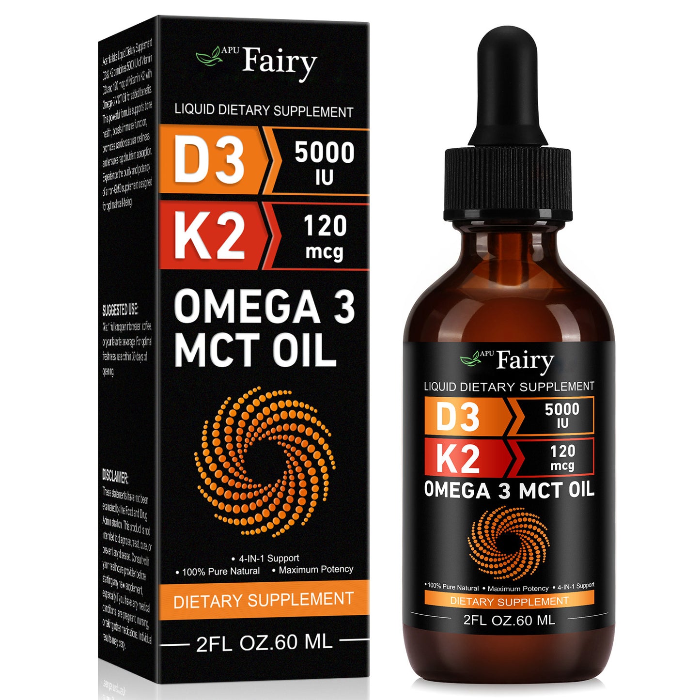 APU.FAIRY VITAMIN B ,COMPLEX B12 5000mcg,B6 3400mcg,B1 2400mcg,WITH NIACIN & FOLATE