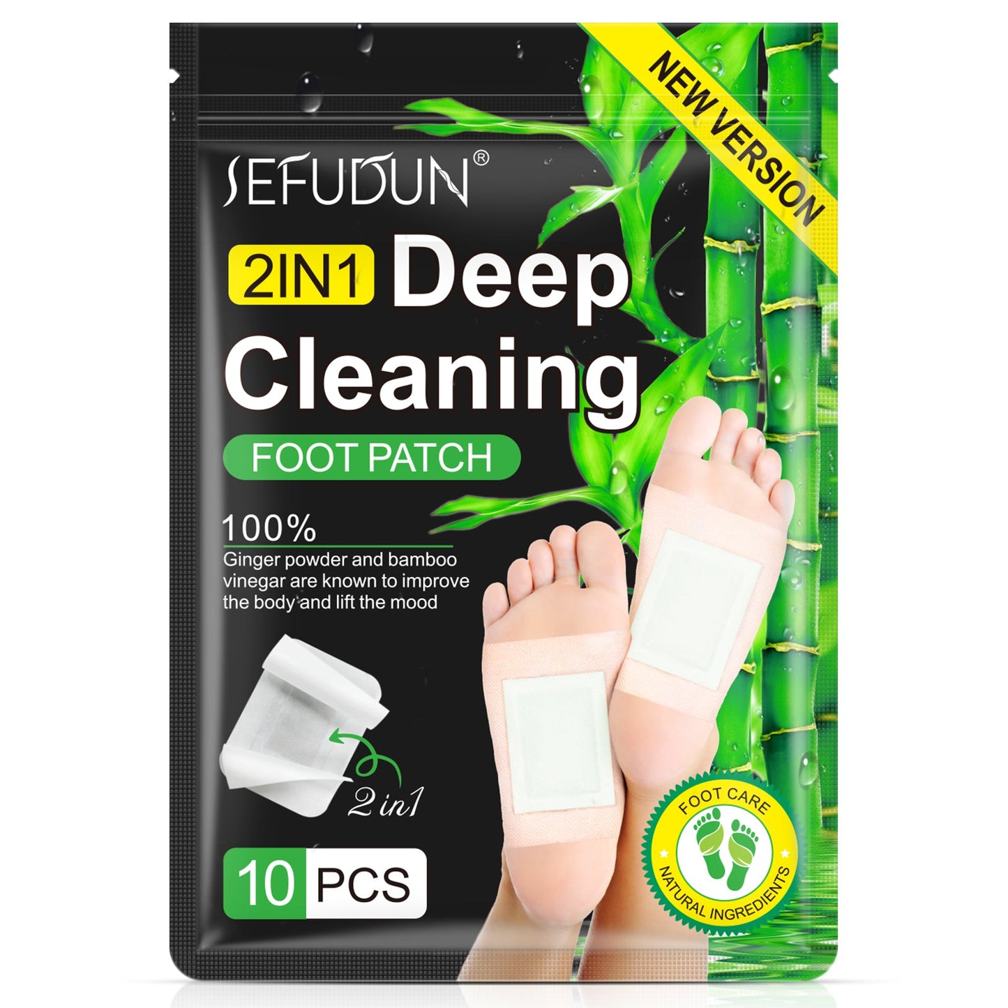 Sefudun 2in1 Deep Cleaning Foot Patch