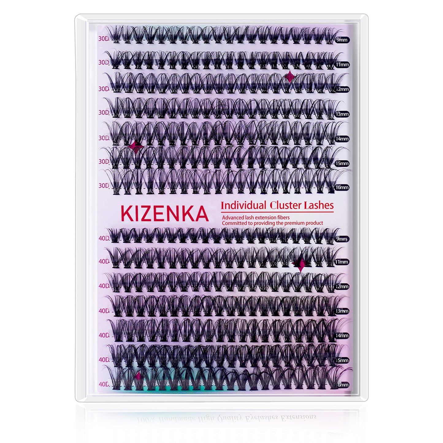 KIZENKA INDIVIDUAL CLUSTER LASHES