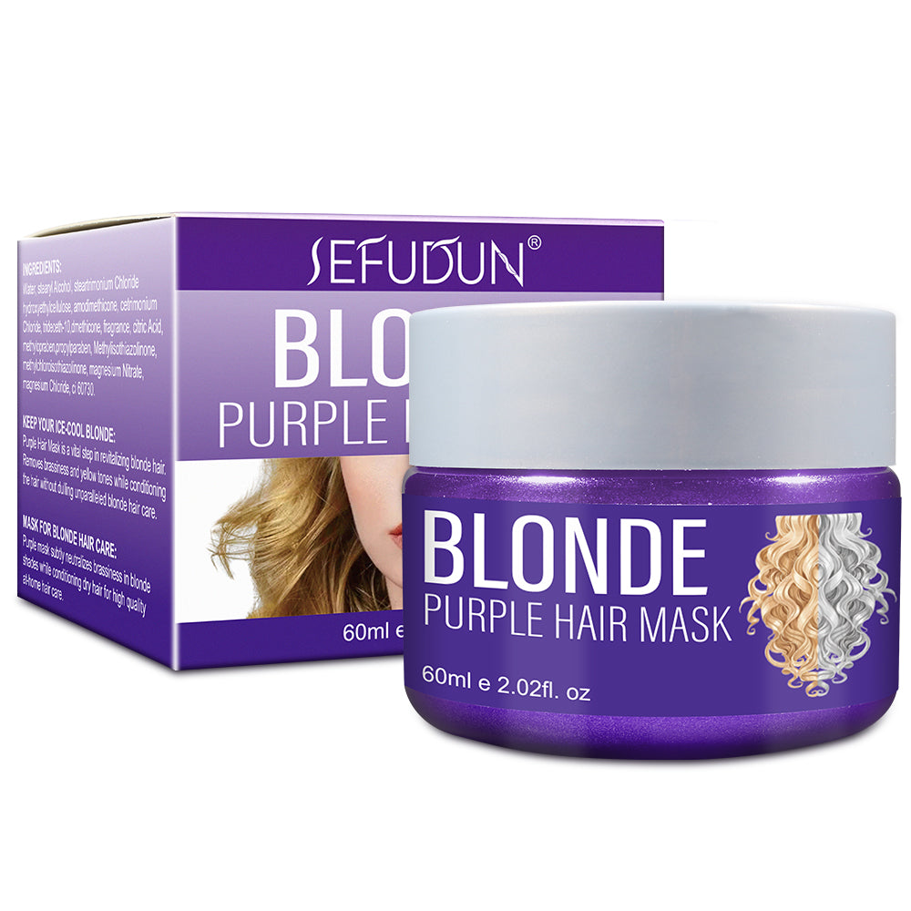 Sefudun Blonde Purple Hair Mask