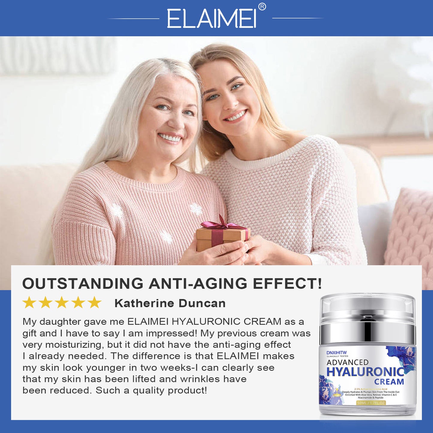 DNXIHITW ADVANCED HYALURONIC CREAM