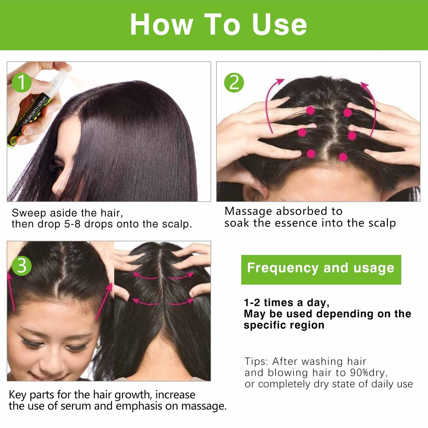 Sefudun Mint Hair Growth Serum