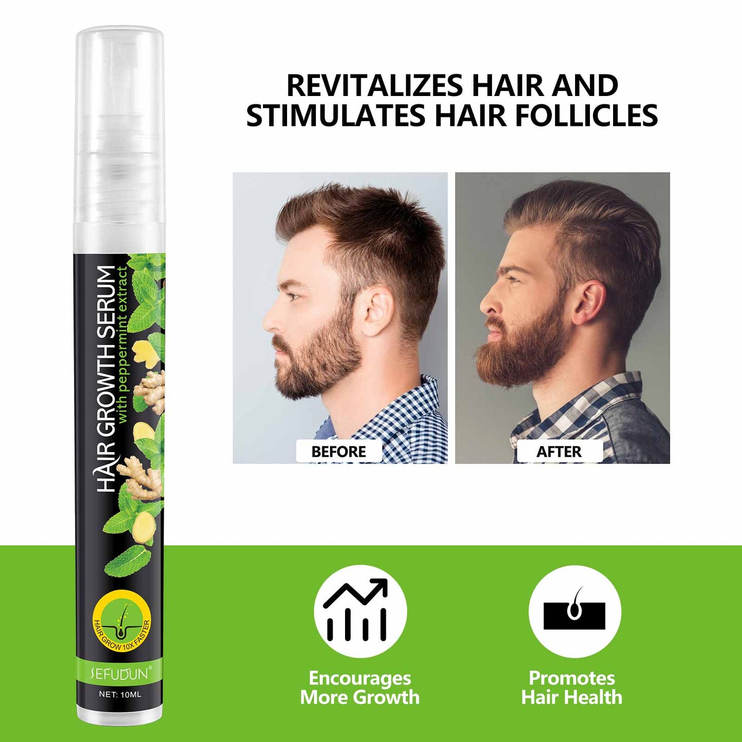 Sefudun Mint Hair Growth Serum