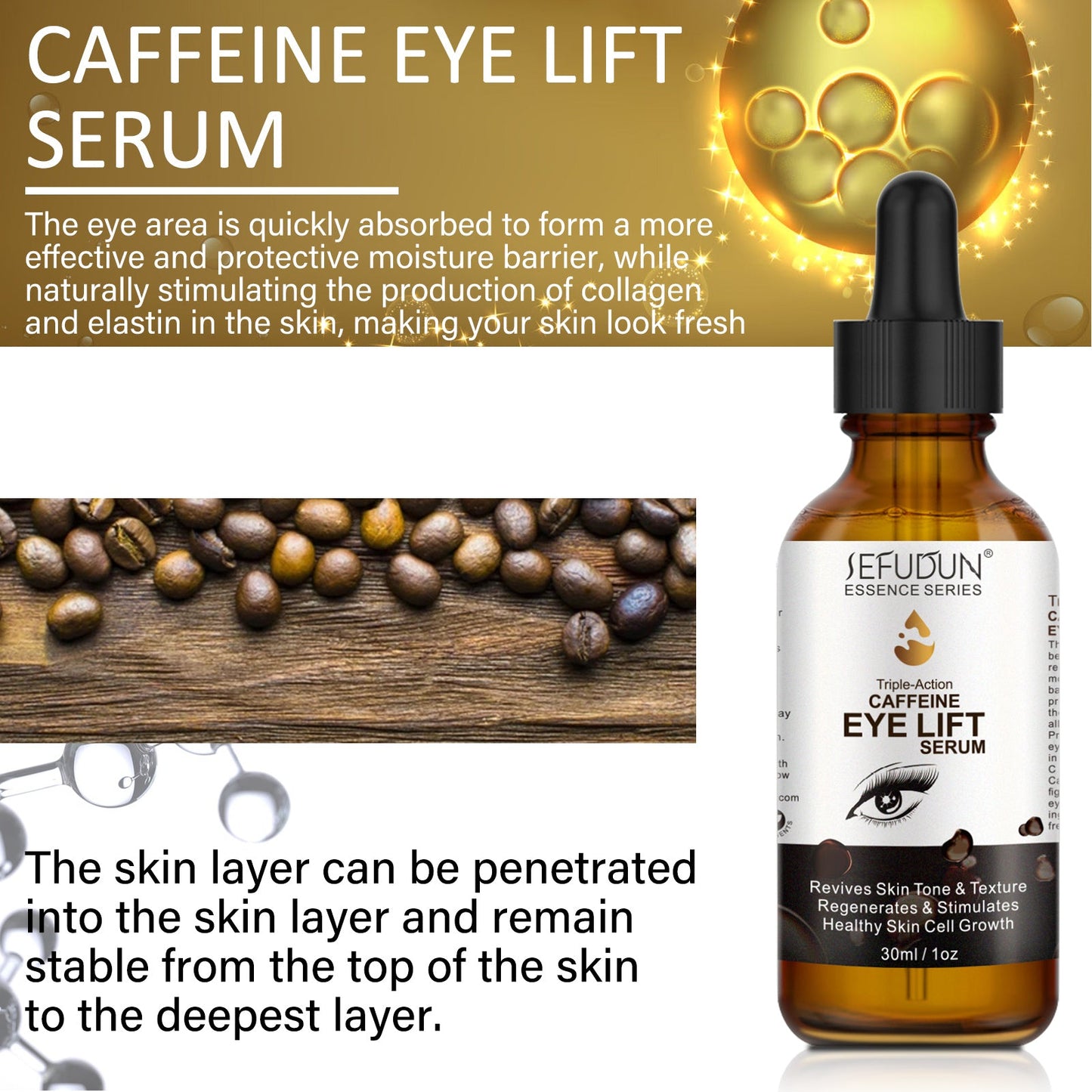 Sefudun Caffeine Eye Lift Serum