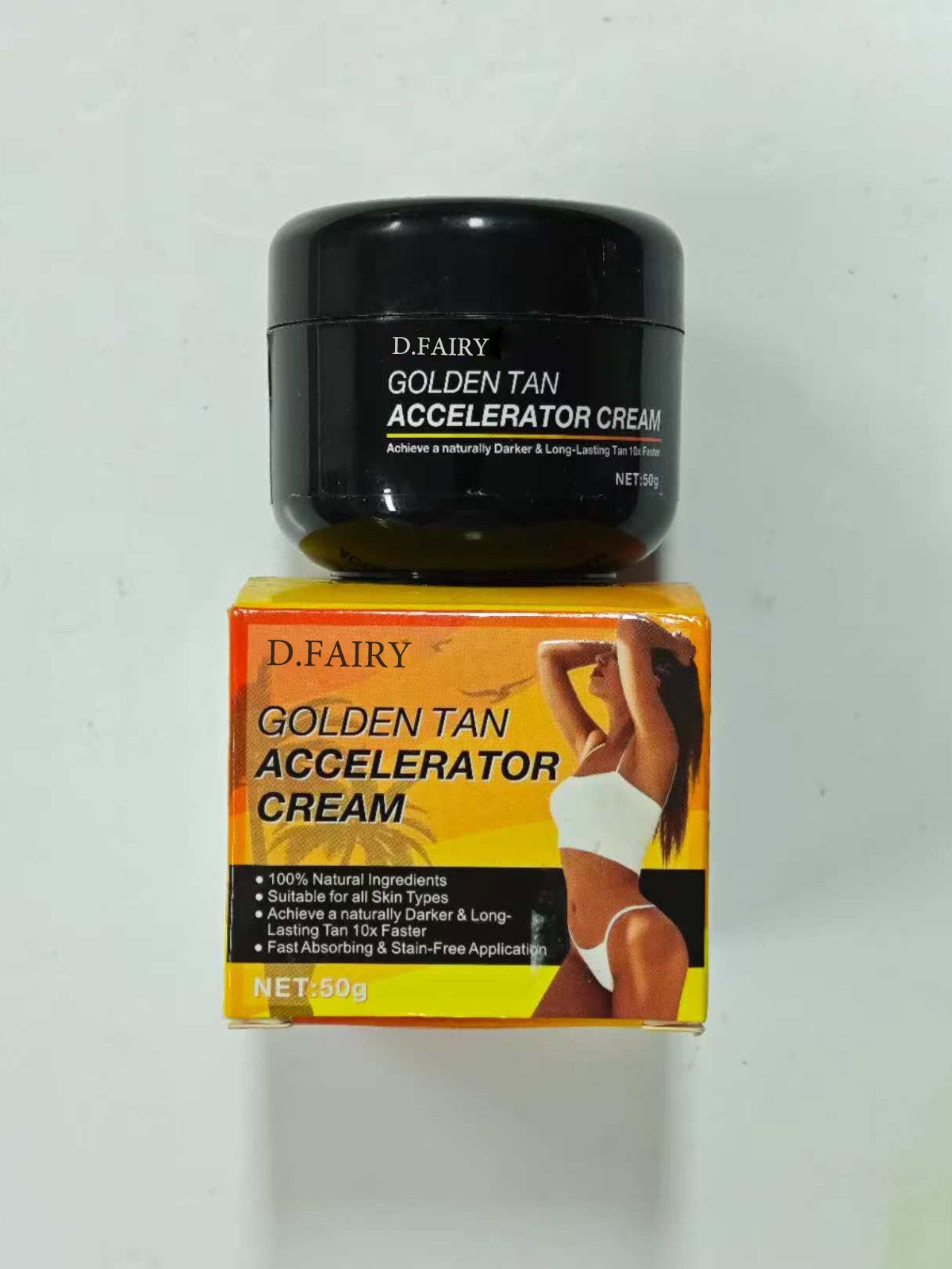D.FAIRY GOLDEN TAN ACCELERATOR CREAM