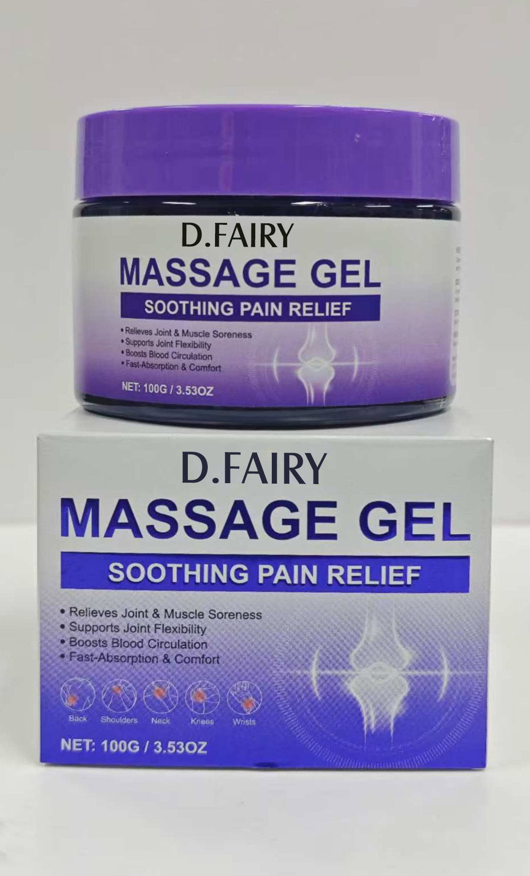 D.FAIRY MASSAGE GEL SOOTHING PAIN RELIEF