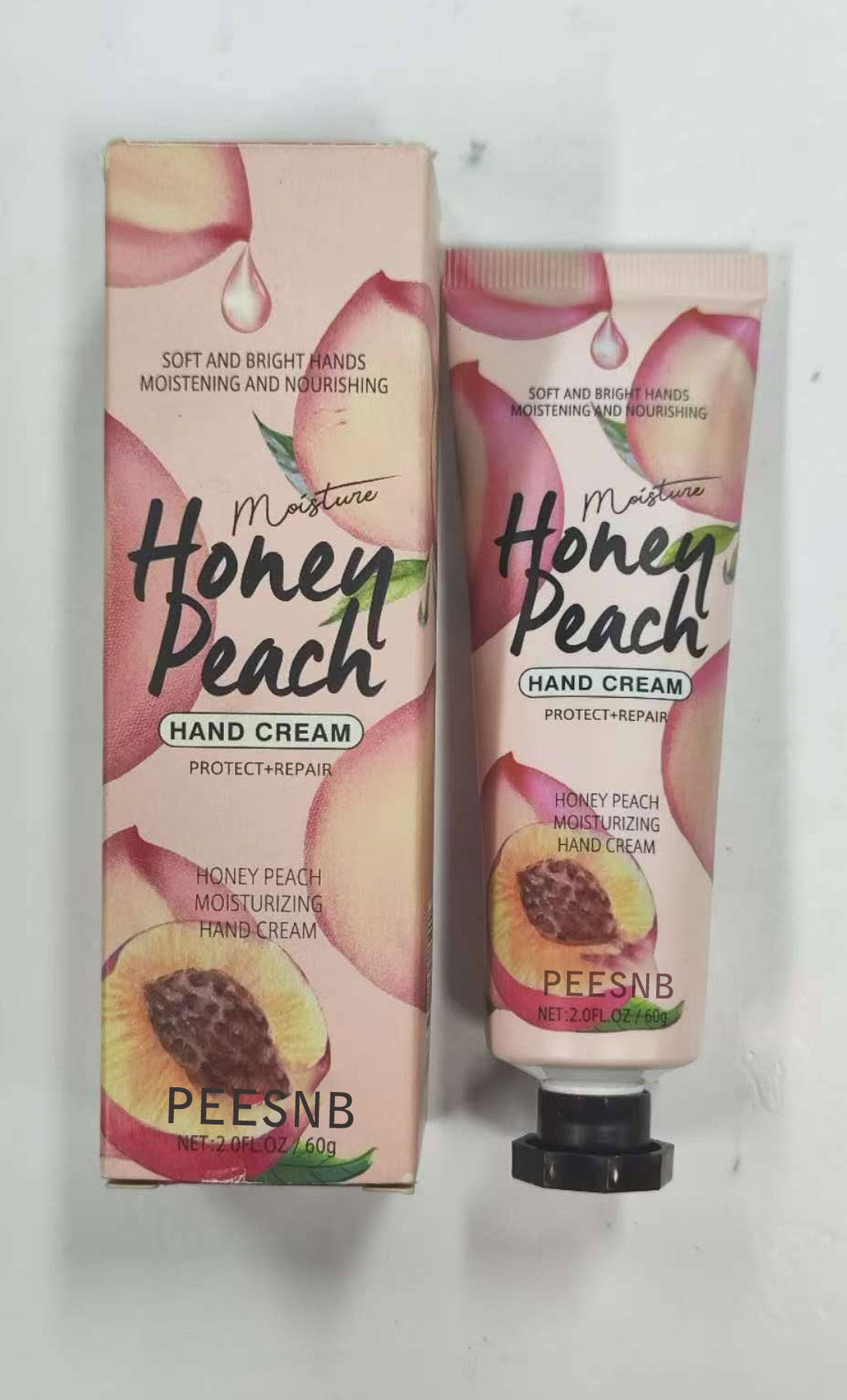 PEESNB Honey Peach HAND CREAM PROTECT+REPAIR