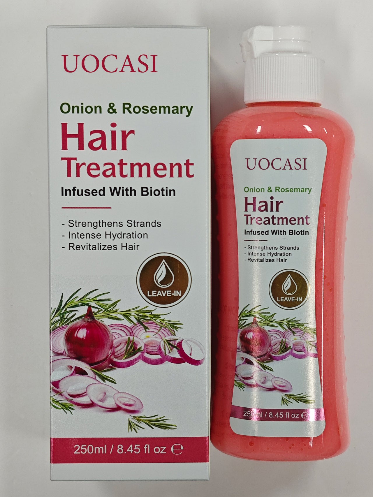 UOCASI Onion & Rosemary Hair Treatment Infused With Biotin