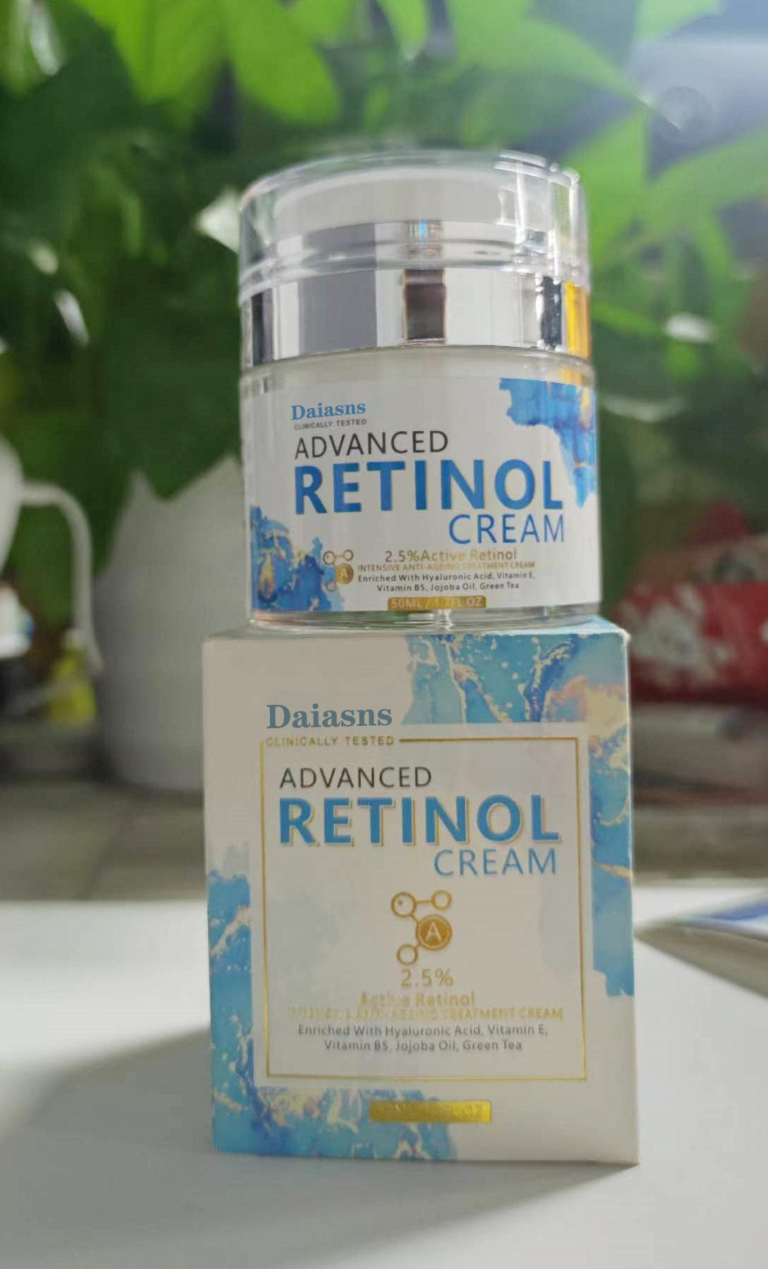 Daiasns CLINICALLY TESTED ADVANCED RETINOL CREAM