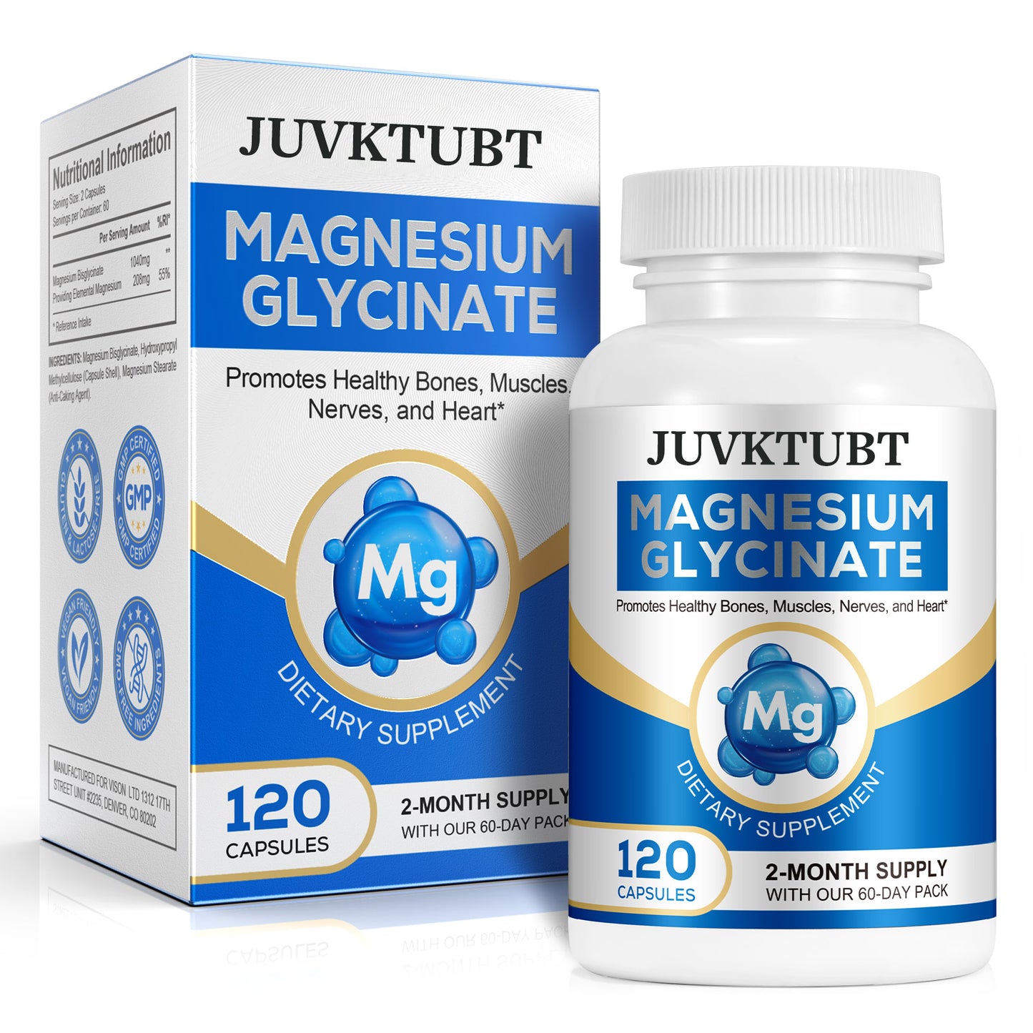 JUVKTUBT MAGNESIUM GLYCINATE