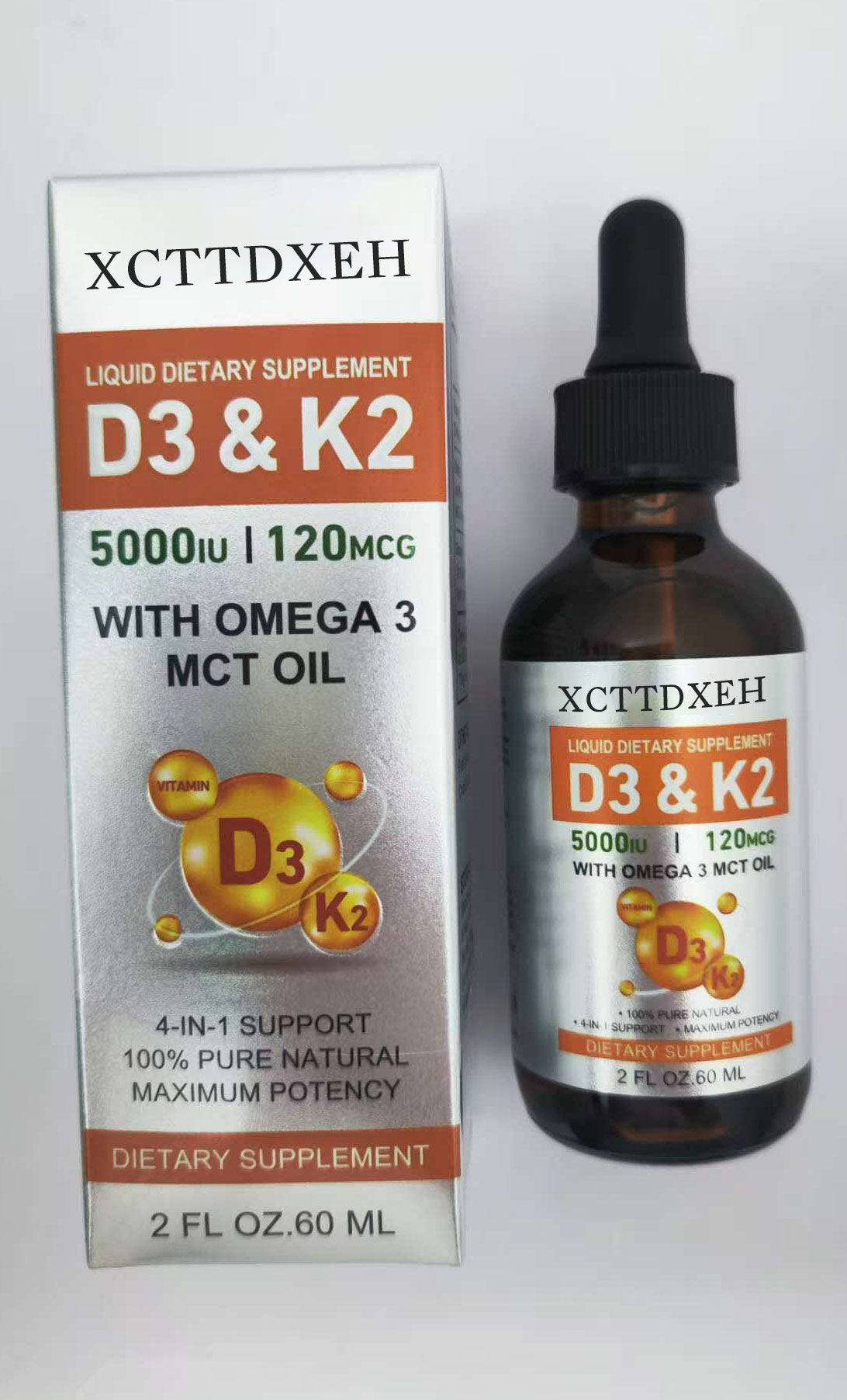 XCTTDXEH LIQUID DIETARY SUPPLEMENT D3 & K2