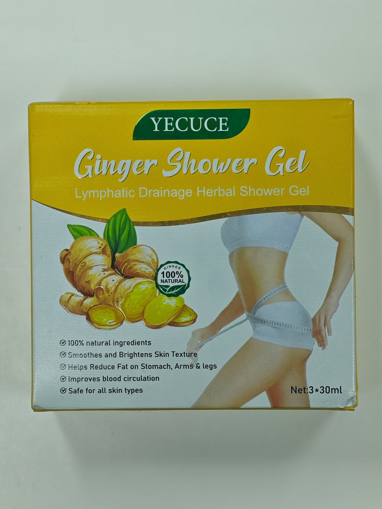 Ginger Shower Gel Clean And Moist Skin