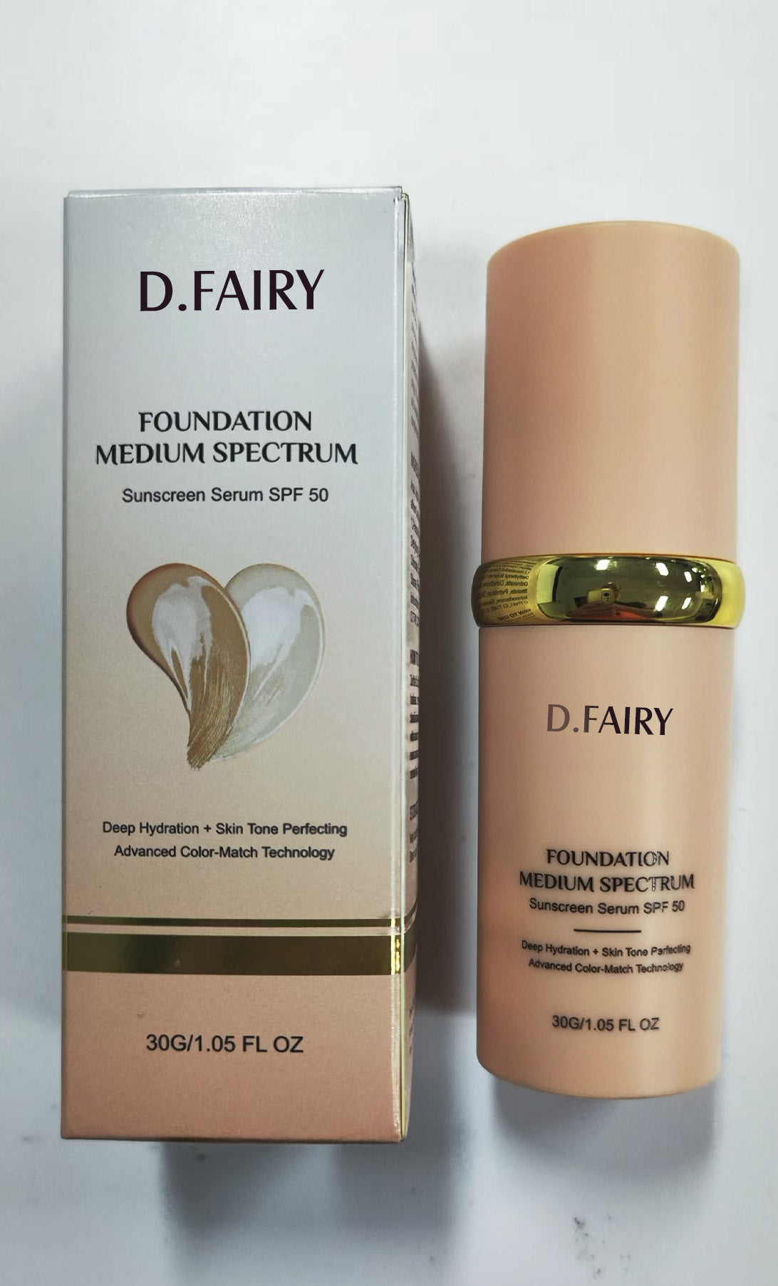 D.FAIRY FOUNDATION MEDIUM SPECTRUM Sunscreen Serum SPF 50