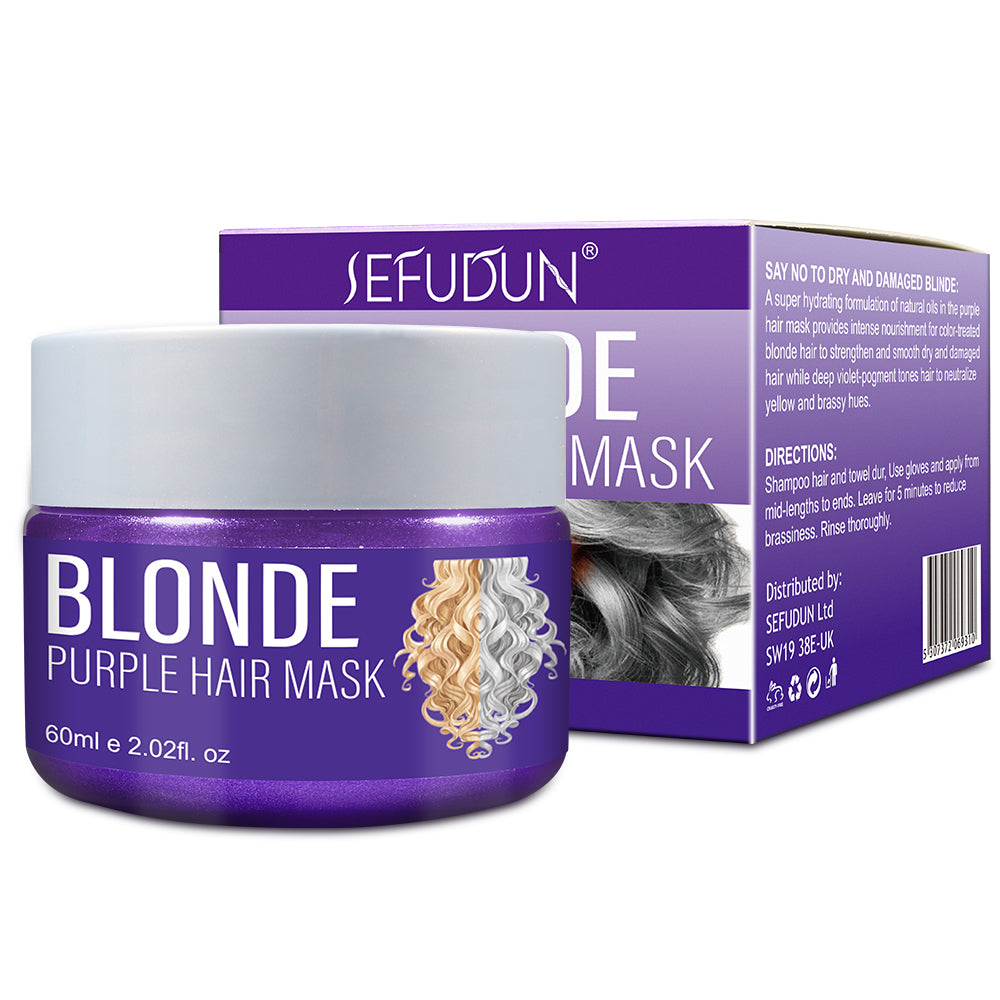 Sefudun Blonde Purple Hair Mask