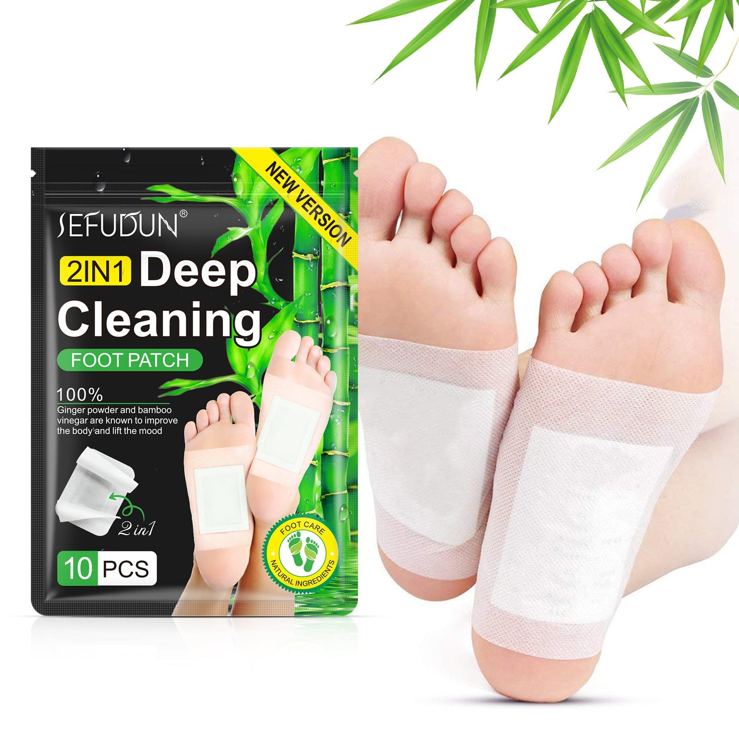 Sefudun 2in1 Deep Cleaning Foot Patch