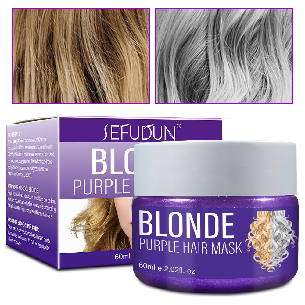 Sefudun Blonde Purple Hair Mask
