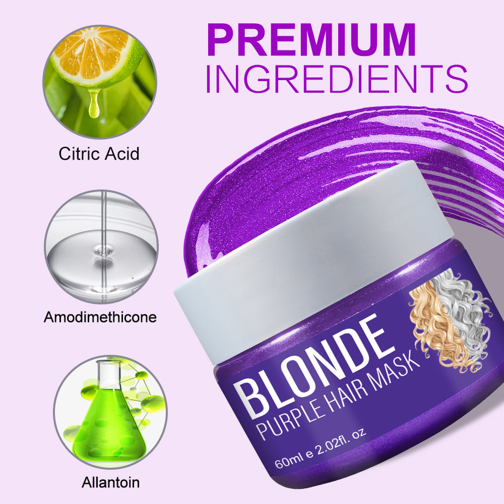 Sefudun Blonde Purple Hair Mask