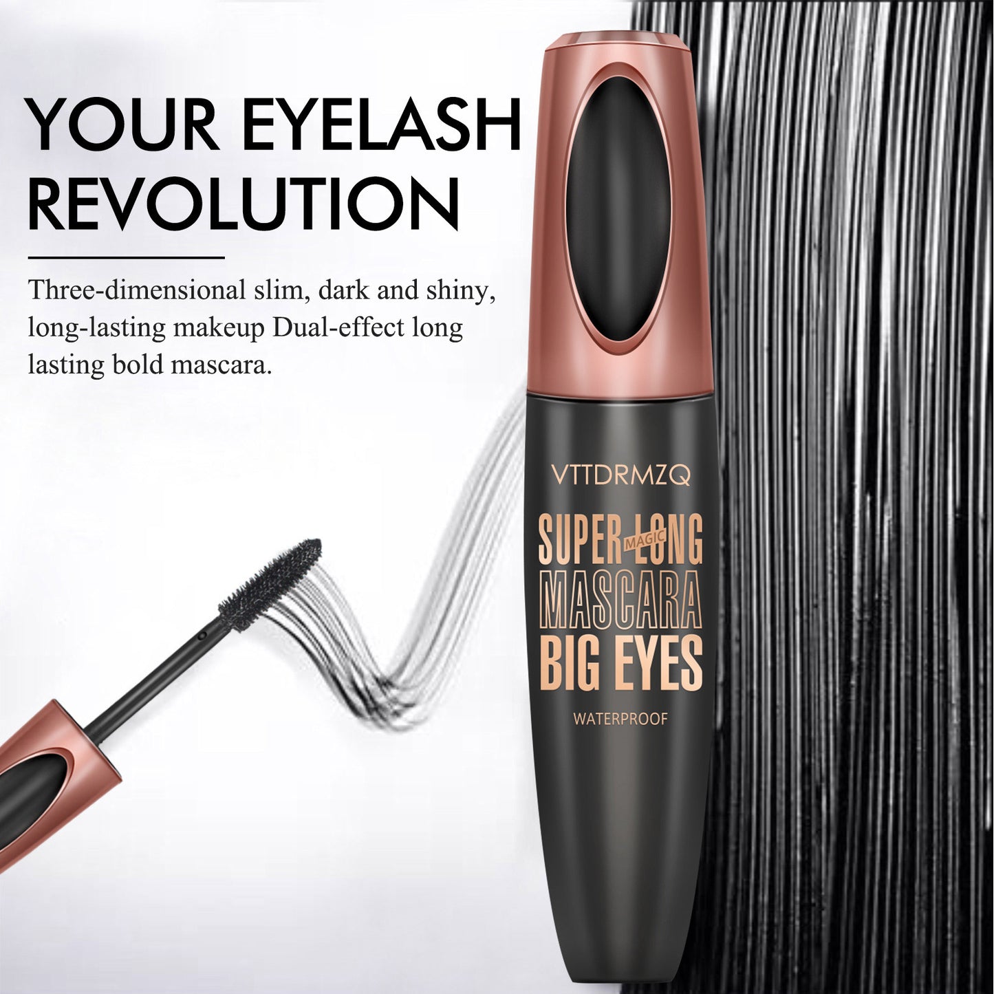 VTTDRMZQ SUPER LONG MAGIC MASCARA BIG EYES