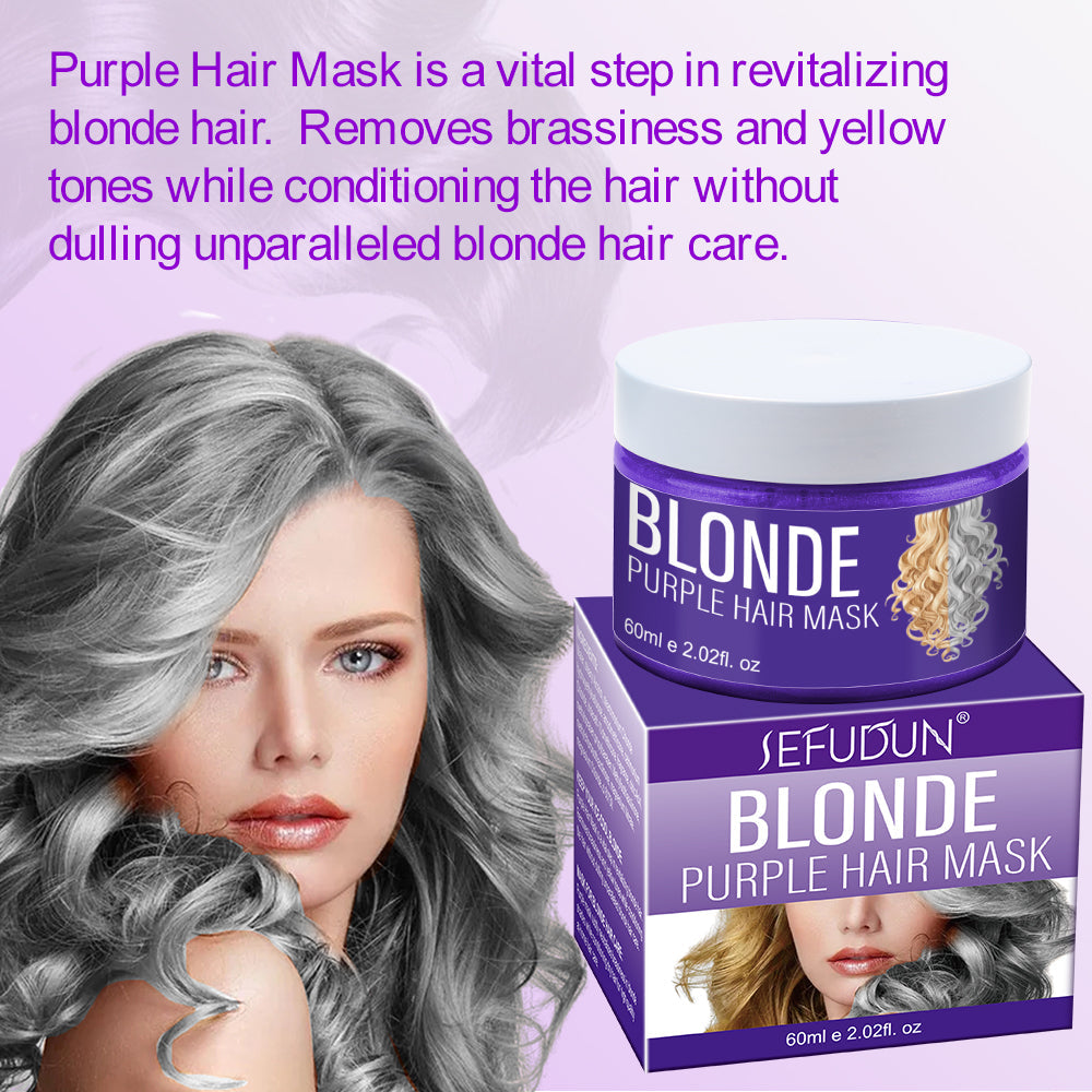 Sefudun Blonde Purple Hair Mask