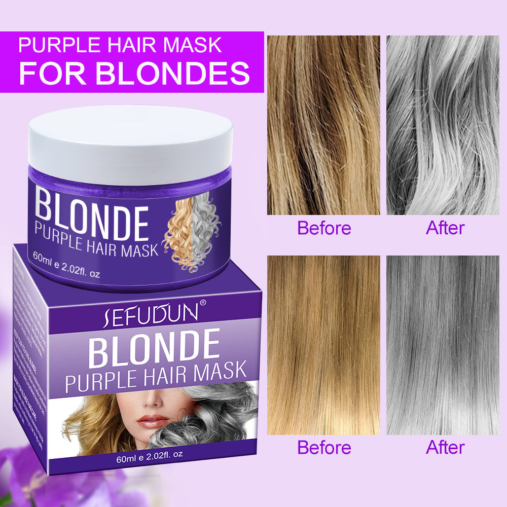 Sefudun Blonde Purple Hair Mask