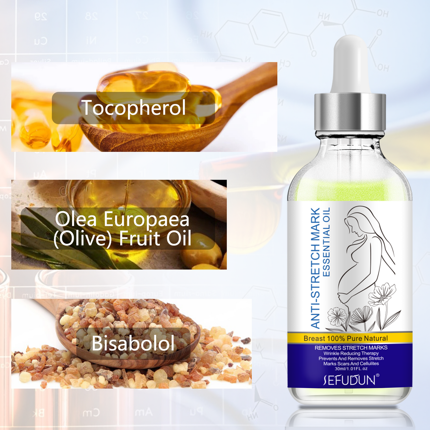 Sefudun Anti-Stretch Mark Essential Oil