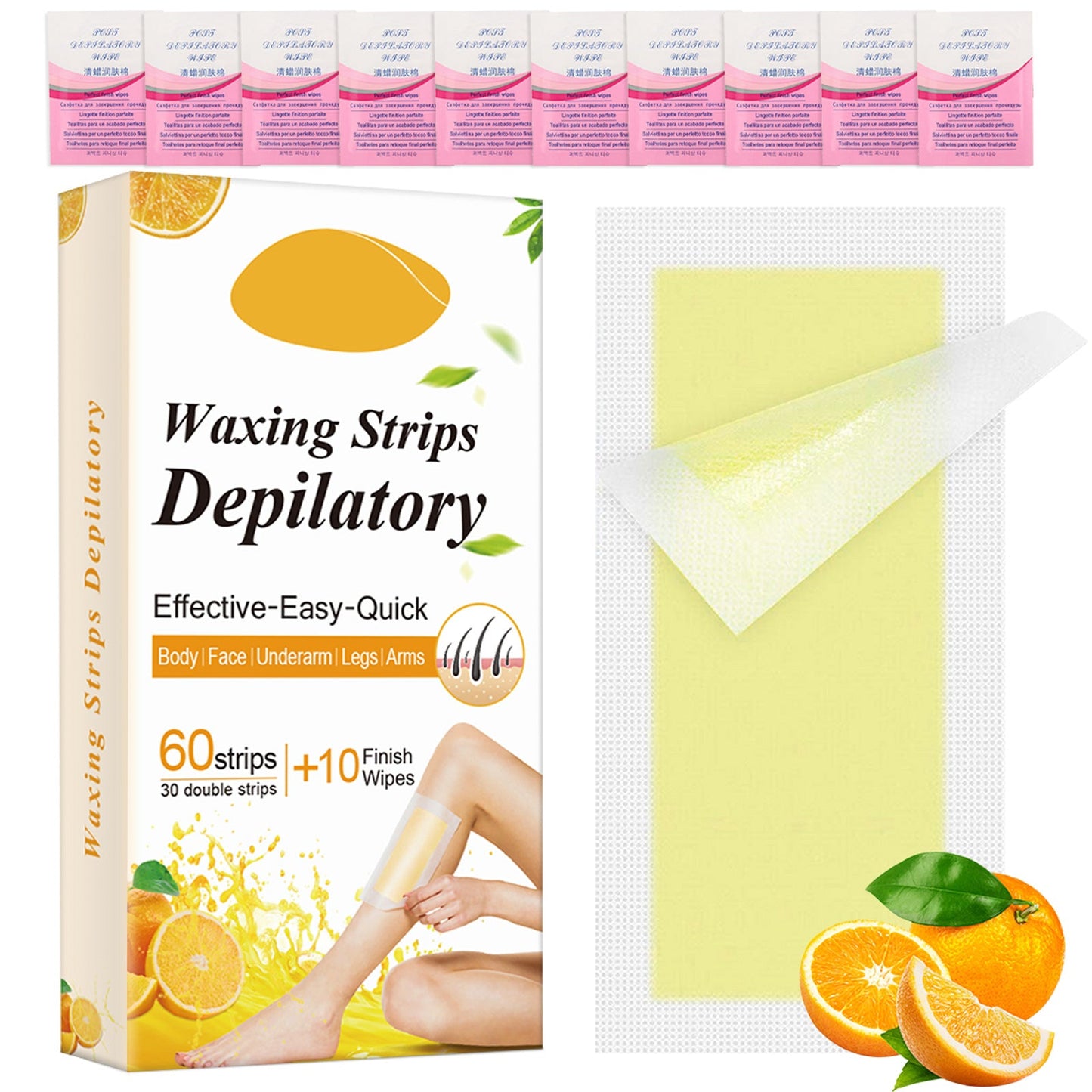 Sefudun Depilatory Waxing Strips
