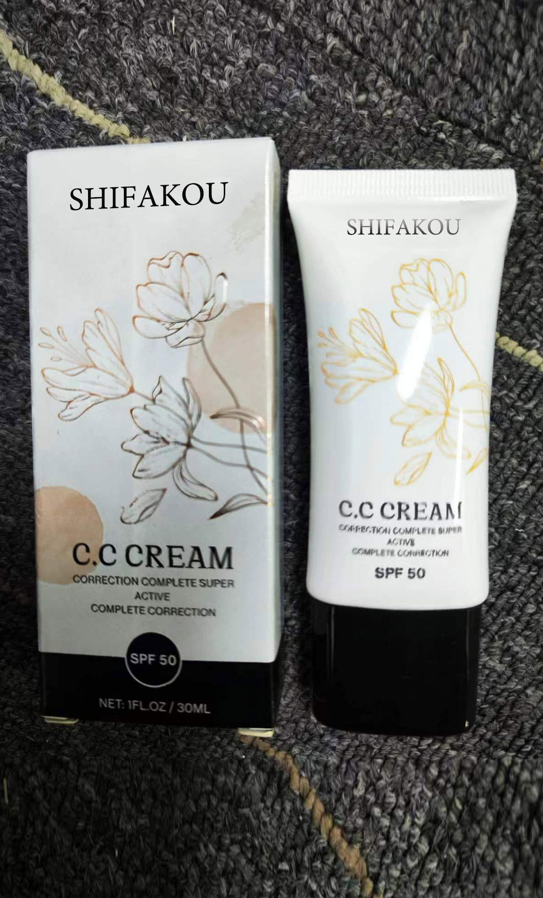 SHIFAKOU C.C CREAM CORRECTION COMPLETE SUPER ACTIVE COMPLETE CORRECTION SPF 50