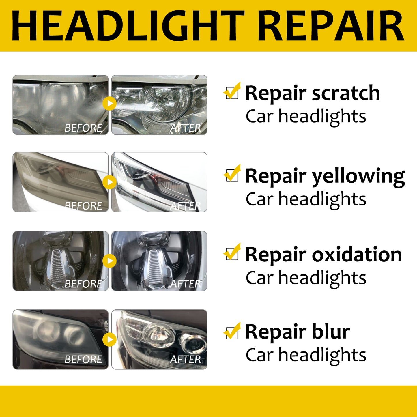PEESNB INNOVATIVE HEADLIGHT REPAIR POLISH