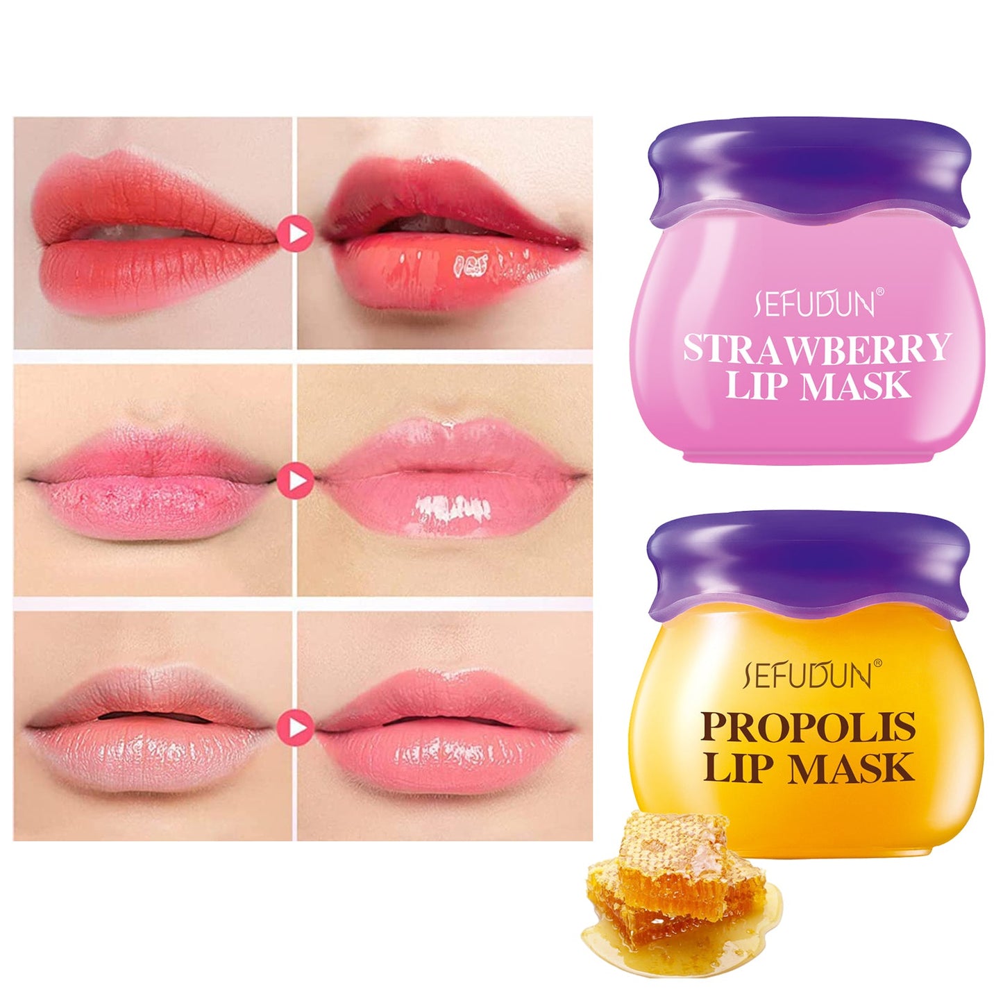 Sefudun Strawberry Lip Mask