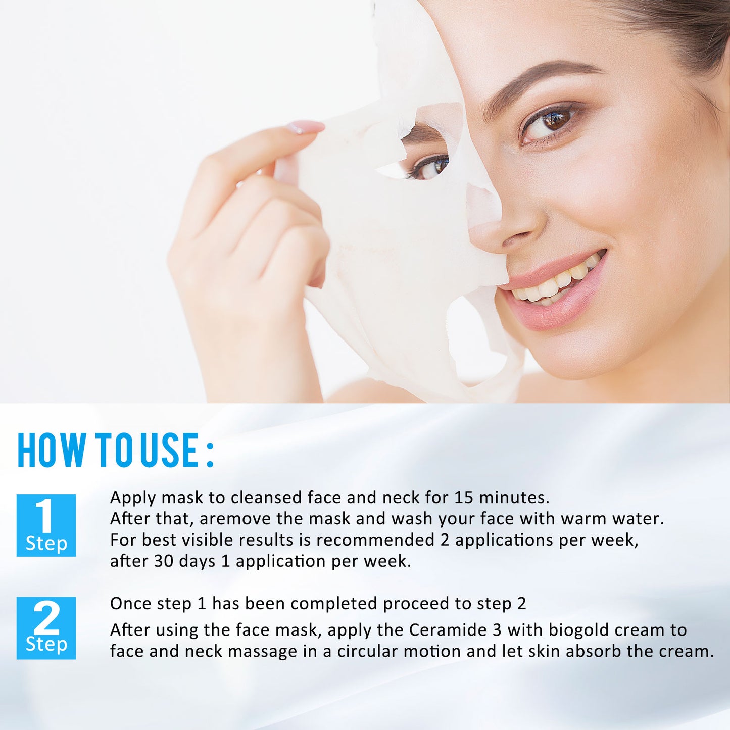 VIOFAIRY Natural Code Rejuvenation，Natural Skin Regeneration Treatment Vitamin Rich Skin Booster Face & Neck Mask