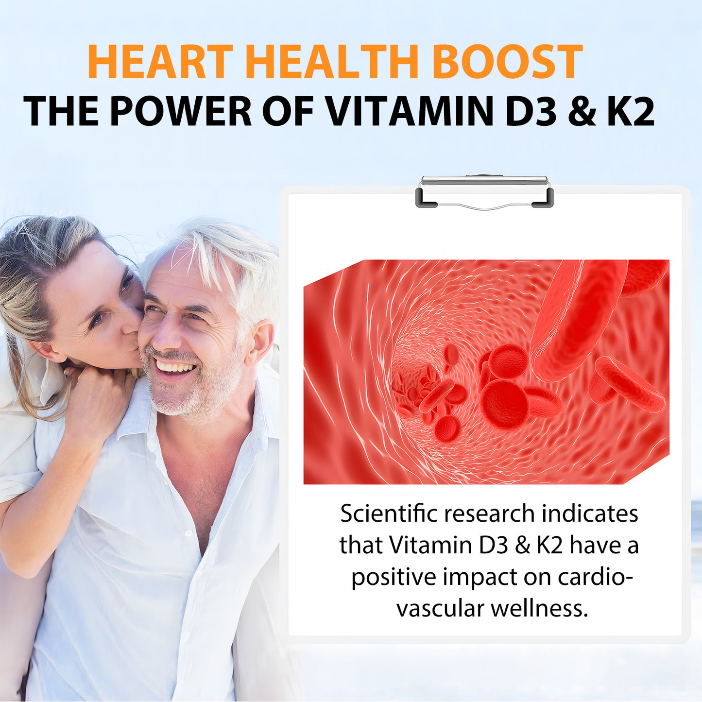 Arktura Premium Vitamin d3 & k2 10,000 lU + 200 mcg with coconut oil