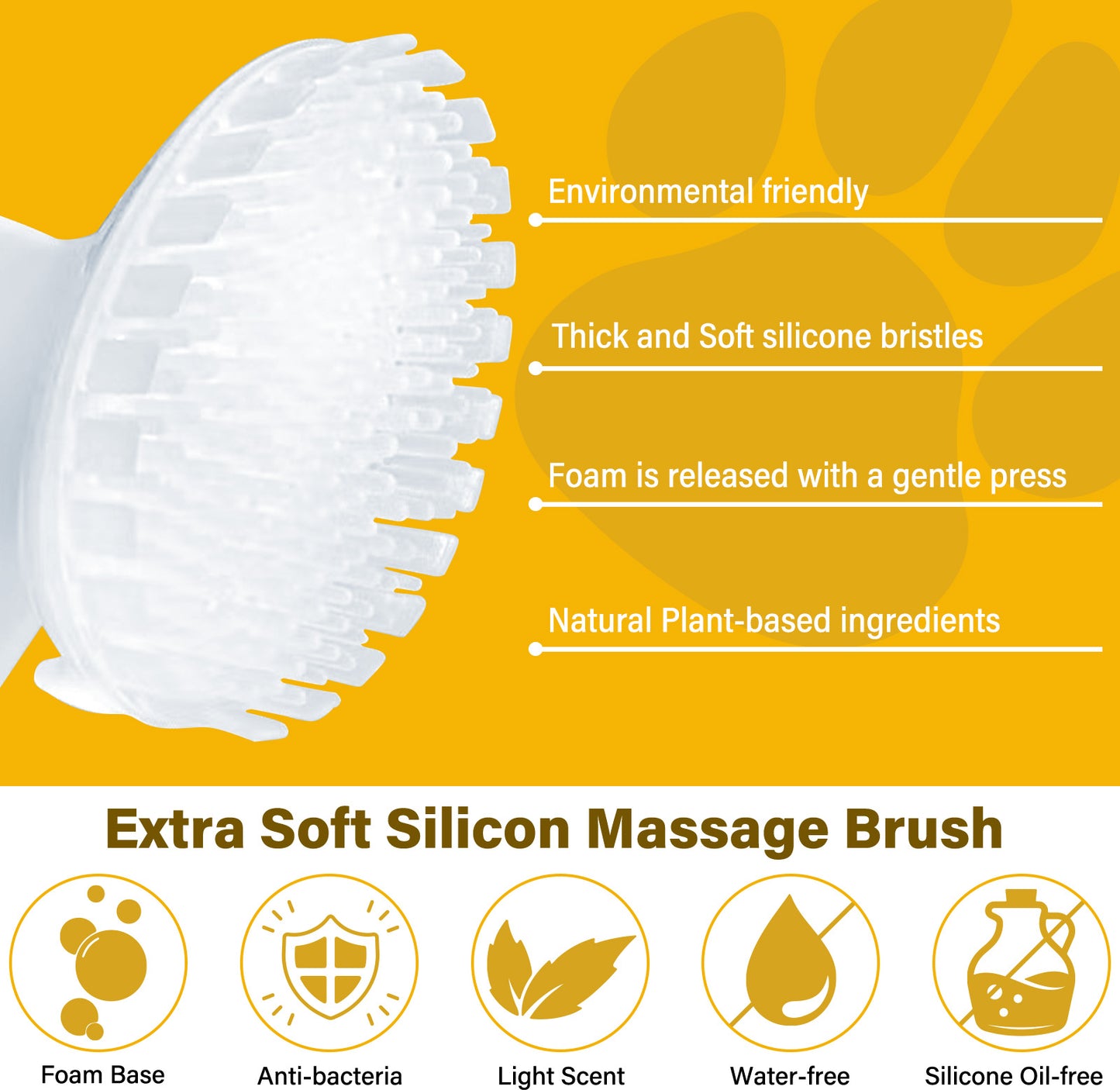 Daiasns WATERLESS PAW CLEANER FOAM SHAMPOO