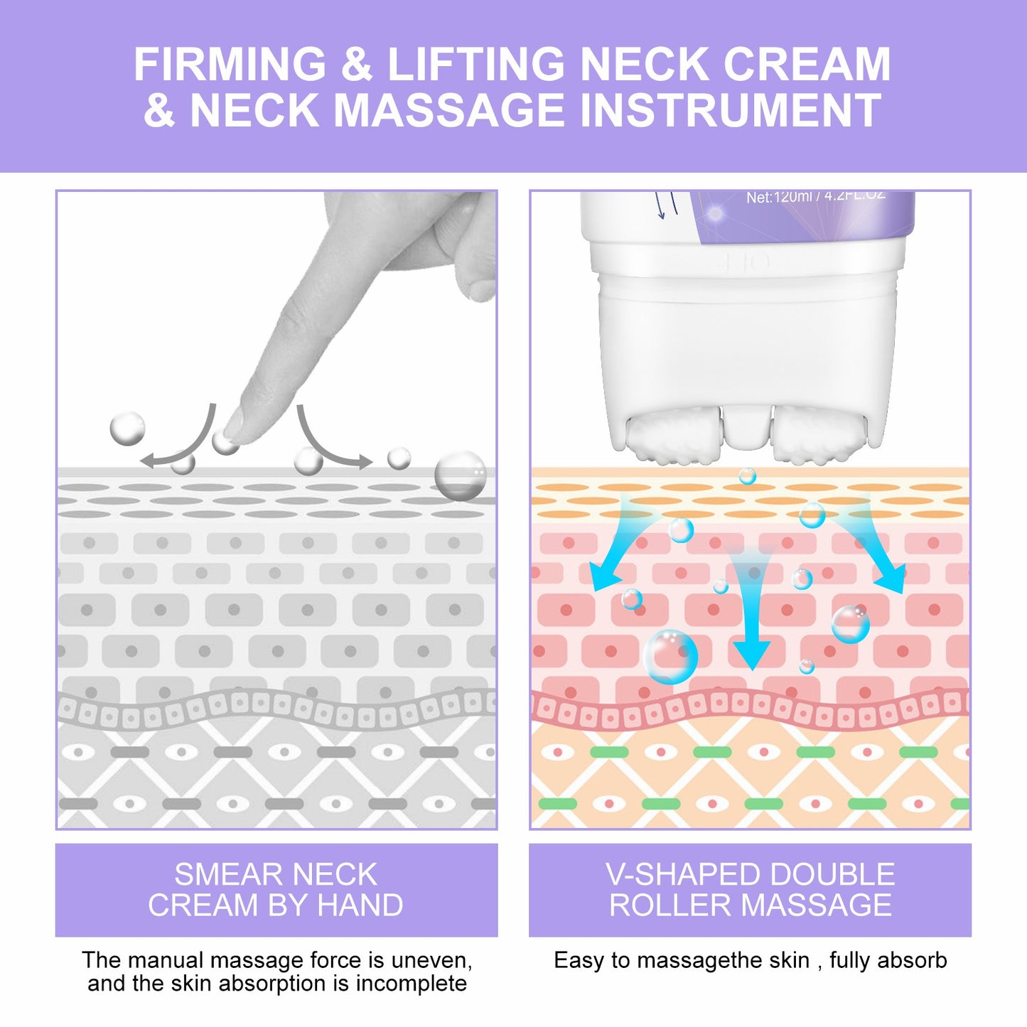 D.FAIRY FIRMING & LIFTING NECK CREAM 120ml